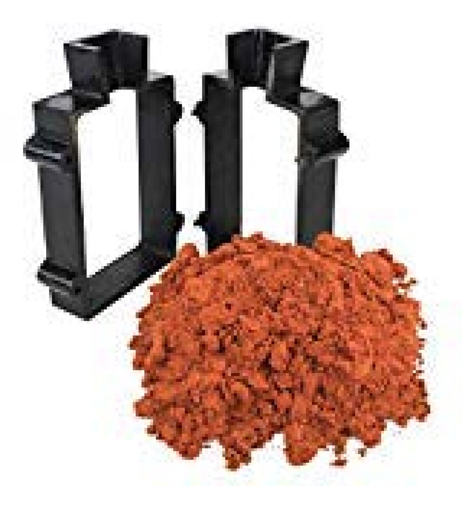 Sand Casting Set with 5 Lbs Petrobond Quick Cast Sand Casting Clay and Cast Iron Mold Flask Frame Melt Pour Metals