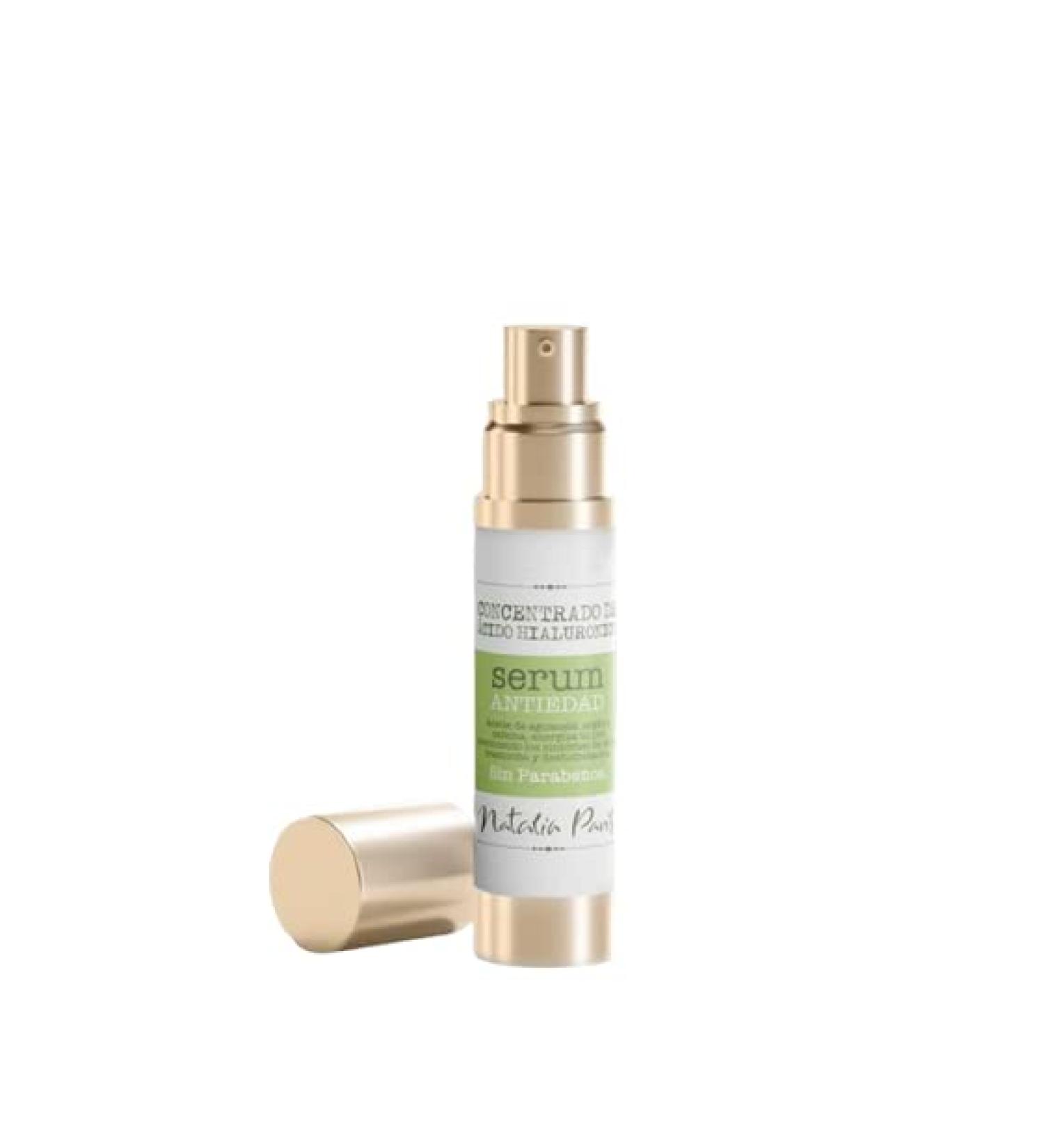 Natalia Paris Anti-Aging Serum with Avocado Oil Hyaluronic Acid Argan Oil & Caffeine Hydrating Face & Eye Serum for Fine Lines Puffiness & Radiance Paraben-Free