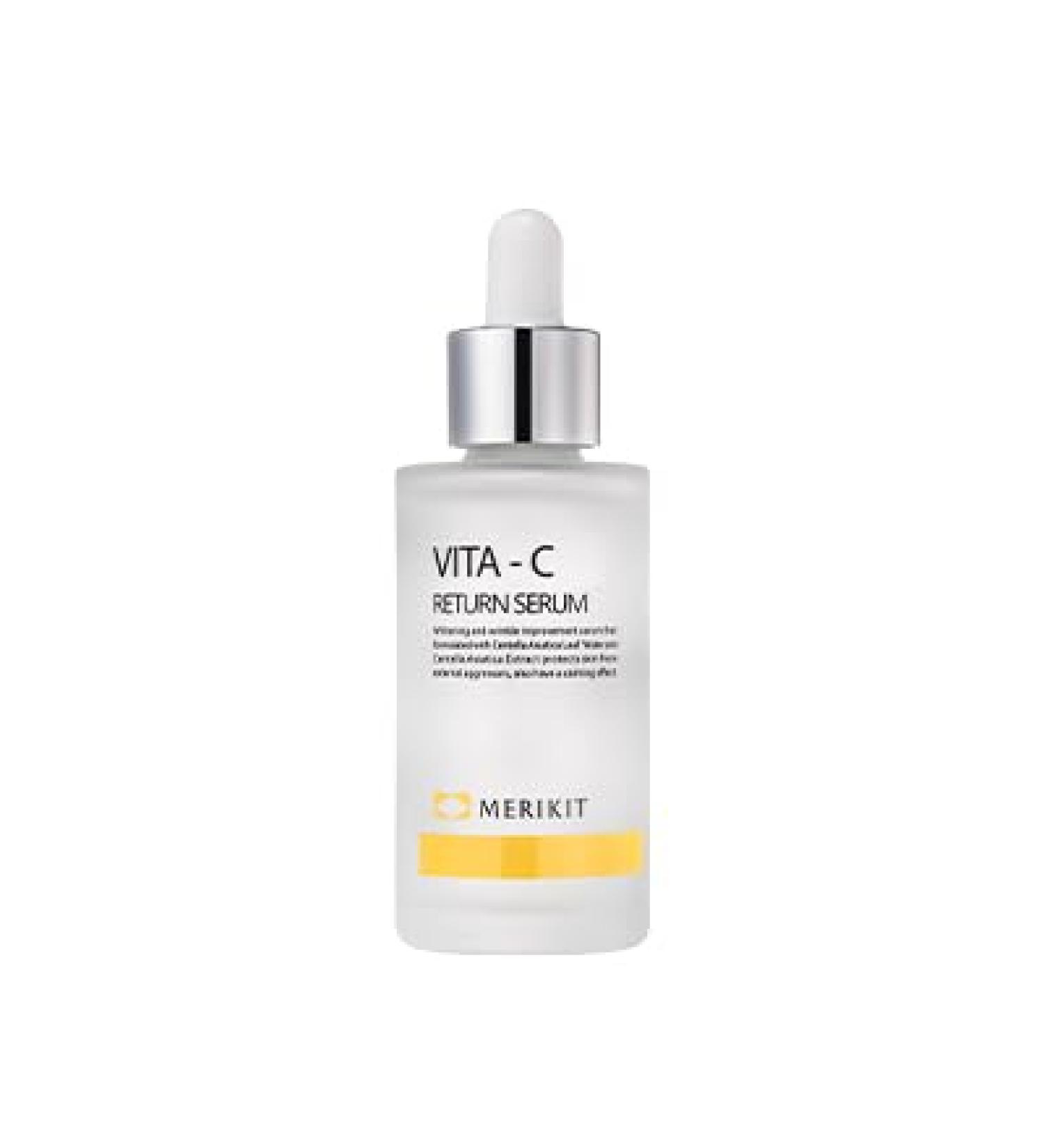 Buy K-Beauty Merikit Vita-C Return Serum 50ml - Brightening & Anti-Aging Formula for Radiant Skin | International Shipping Available - Buy Online on GoSupps.com