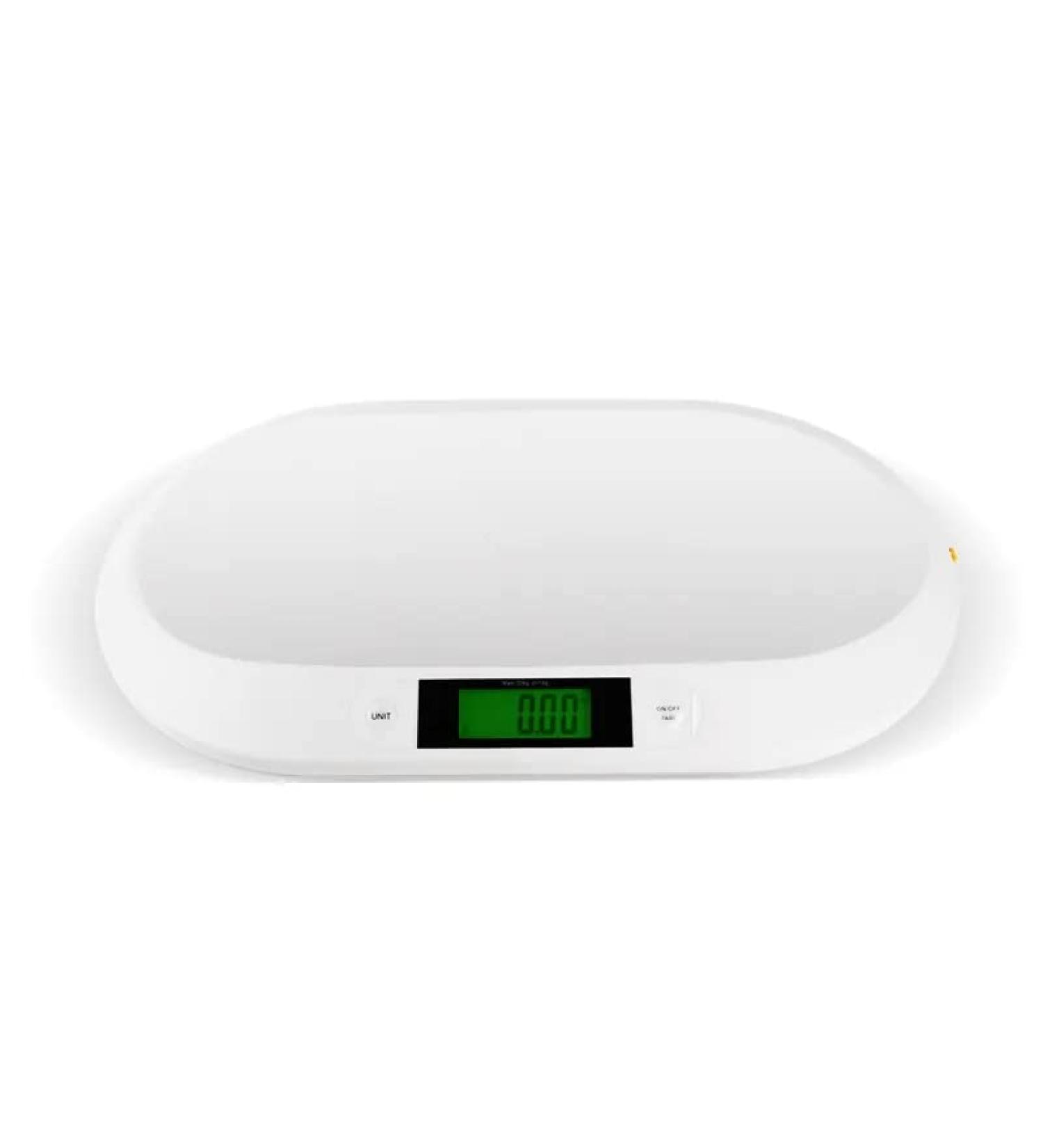 Flat Digital Baby Scale - 20kg Capacity for Infants & Pets - Accurate Breastfeeding & Child Weight Measurement - Buy Online on GoSupps.com