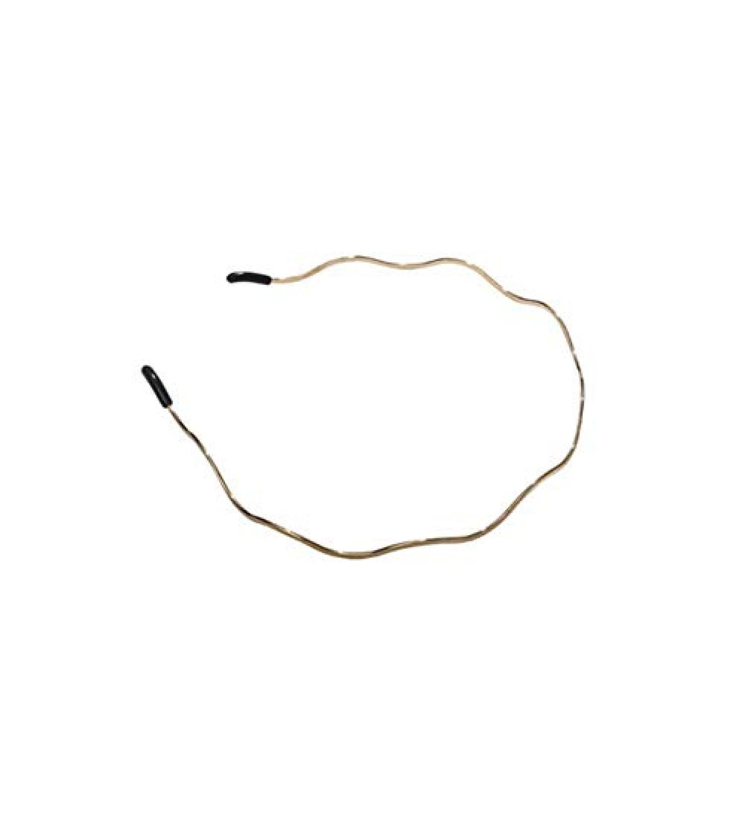 Aeyistry Retro Big Wave Line Metal Headband | Gold Hair Accessories - Buy Online on GoSupps.com