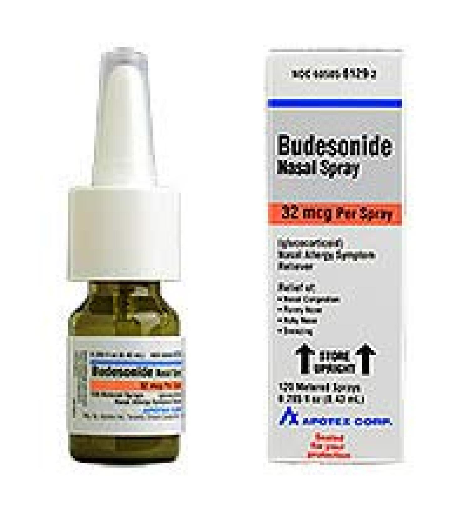 Budesonide Nasal Spray, 32 mcg - Packaging May Vary