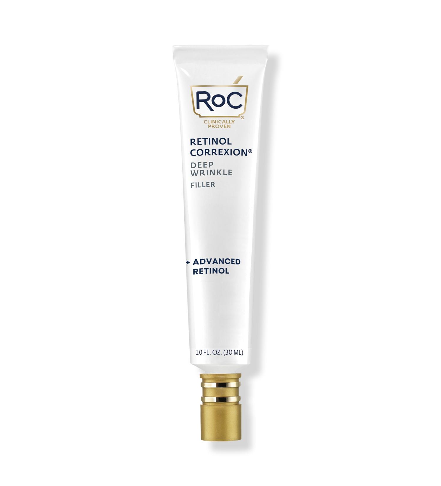 RoC Retinol Correxion Anti-Wrinkle Retinol Face Serum with Hyaluronic Acid 1.0 oz - Transform Your Style with the Best Innovation Today! - Buy Online on GoSupps.com