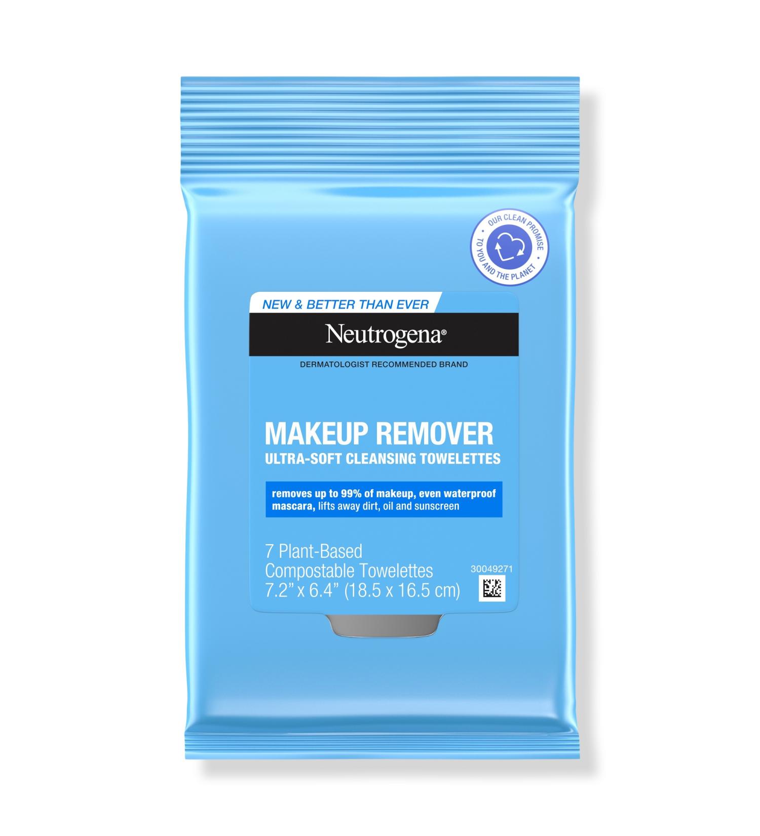 Neutrogena Travel Size Makeup Remover Cleansing Towelettes 7 ct - Discover Premium Quality Shop now! - Buy Online on GoSupps.com