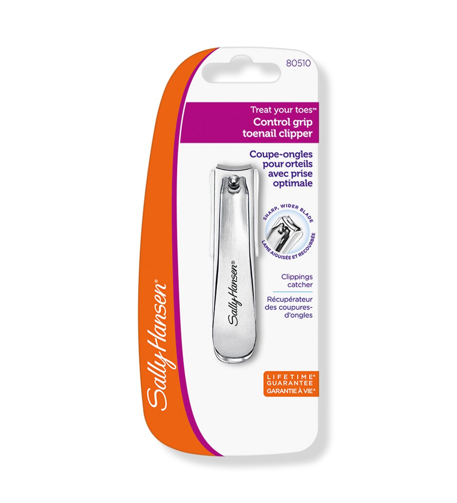 Discover Sally Hansen Treat Your Toes Control Grip Toenail Clipper with Catcher 1 ct - Elevate Your Style Instantly! - Buy Online on GoSupps.com