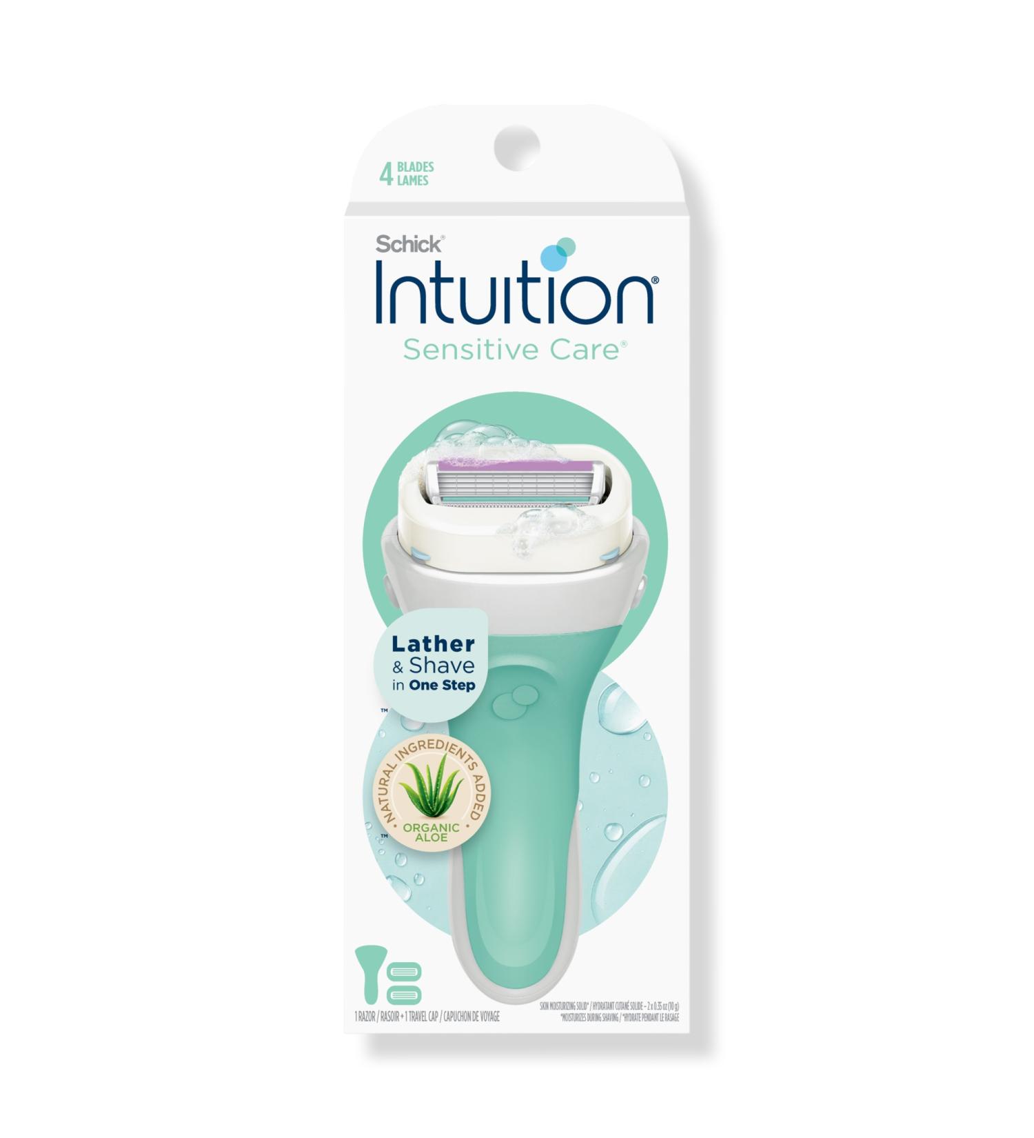 Discover Schick Intuition Sensitive Care Razor and Refills - Elevate Your Style Instantly! - Buy Online on GoSupps.com