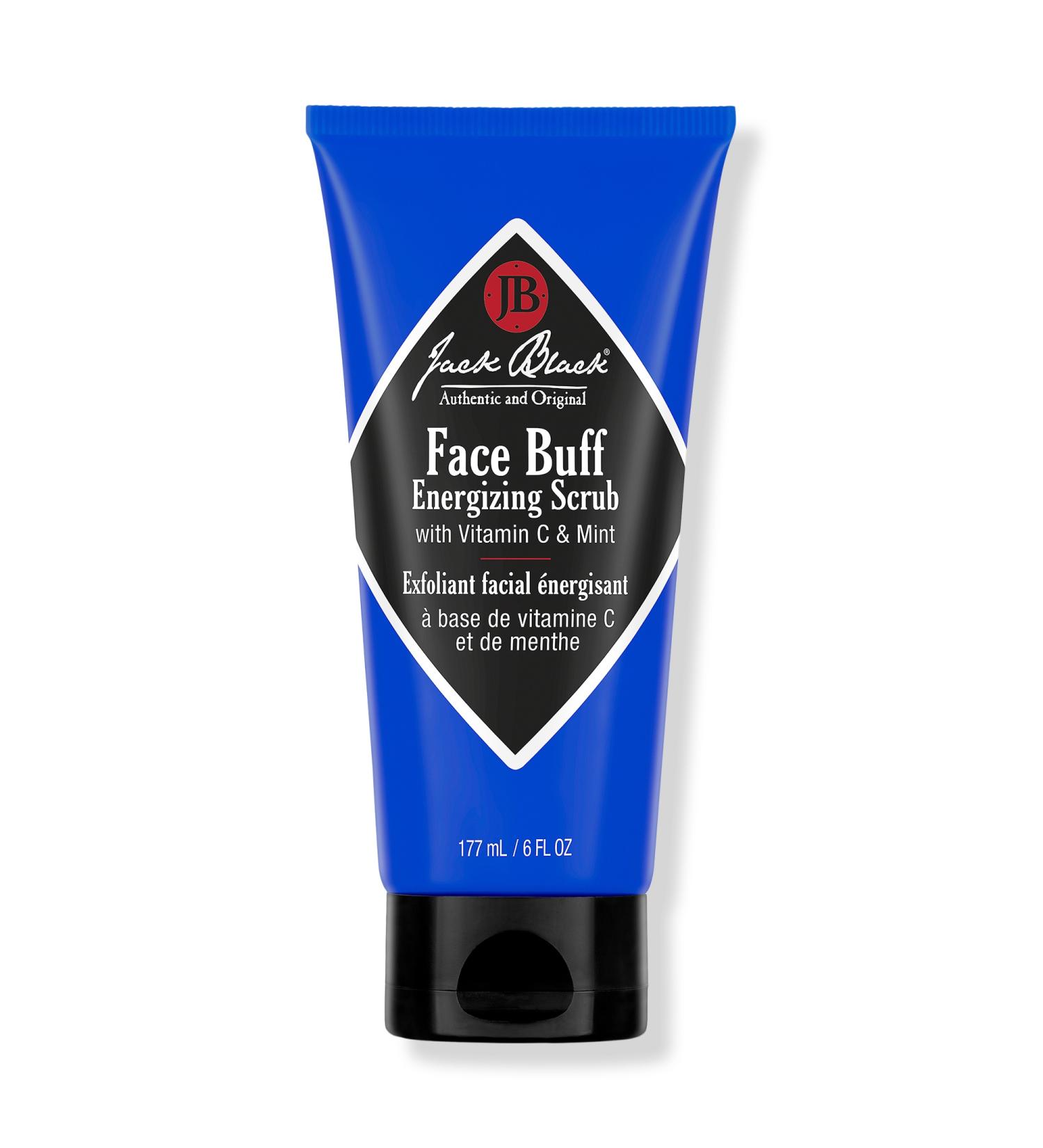 Discover Jack Black Face Buff Energizing Scrub with Vitamin C & Mint 6.0 oz - Elevate Your Style Instantly! - Buy Online on GoSupps.com