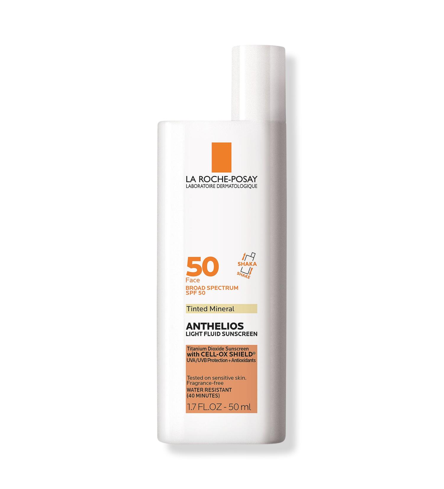 Discover La Roche-Posay Anthelios Mineral Tinted Ultra Light Face Sunscreen Fluid SPF 50 1.7 oz - Elevate Your Style Instantly! - Buy Online on GoSupps.com