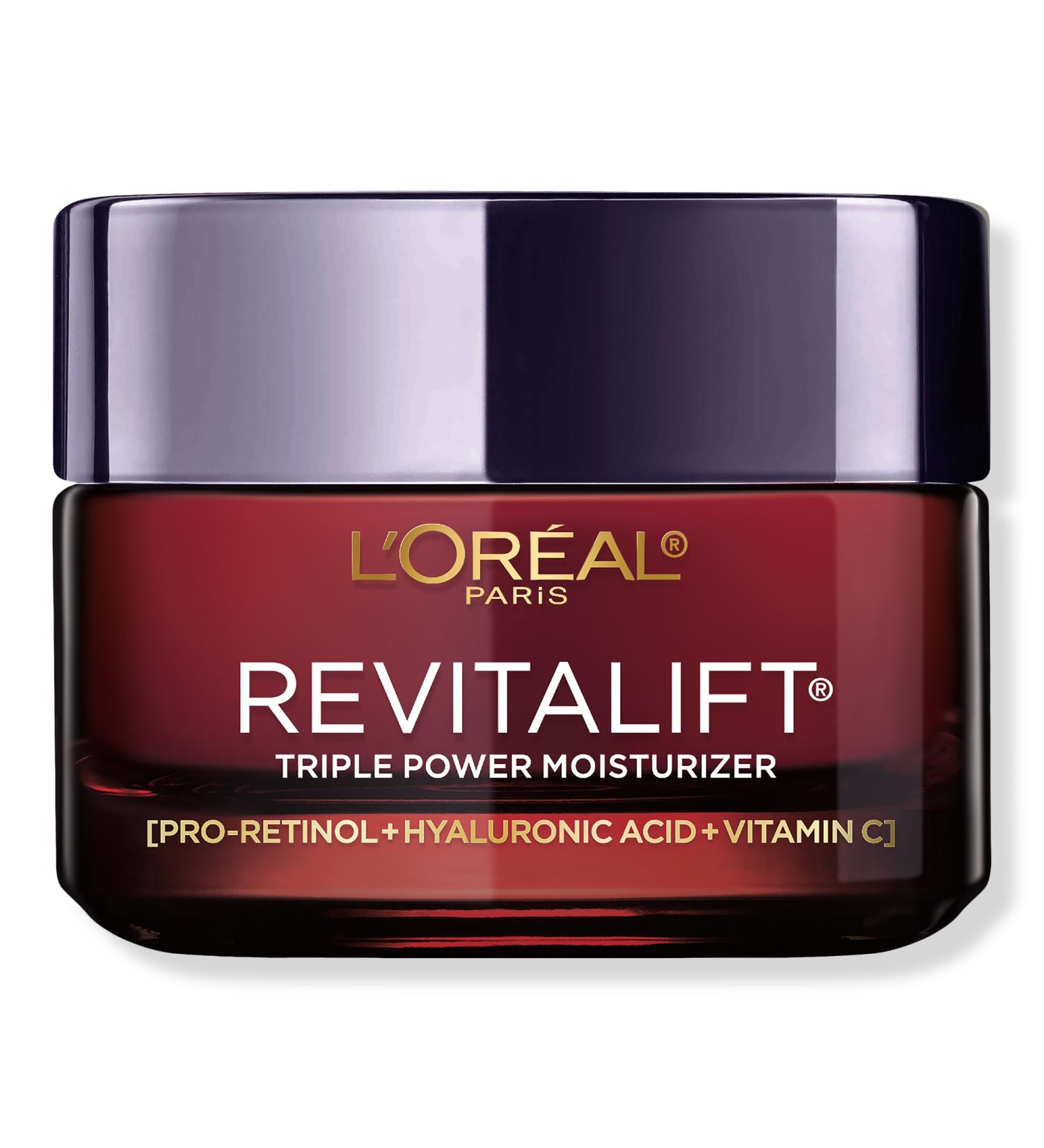 Discover L'OrÃ©al Revitalift Triple Power Anti-Aging Face Moisturizer 1.7 oz - Elevate Your Style Instantly! - Buy Online on GoSupps.com