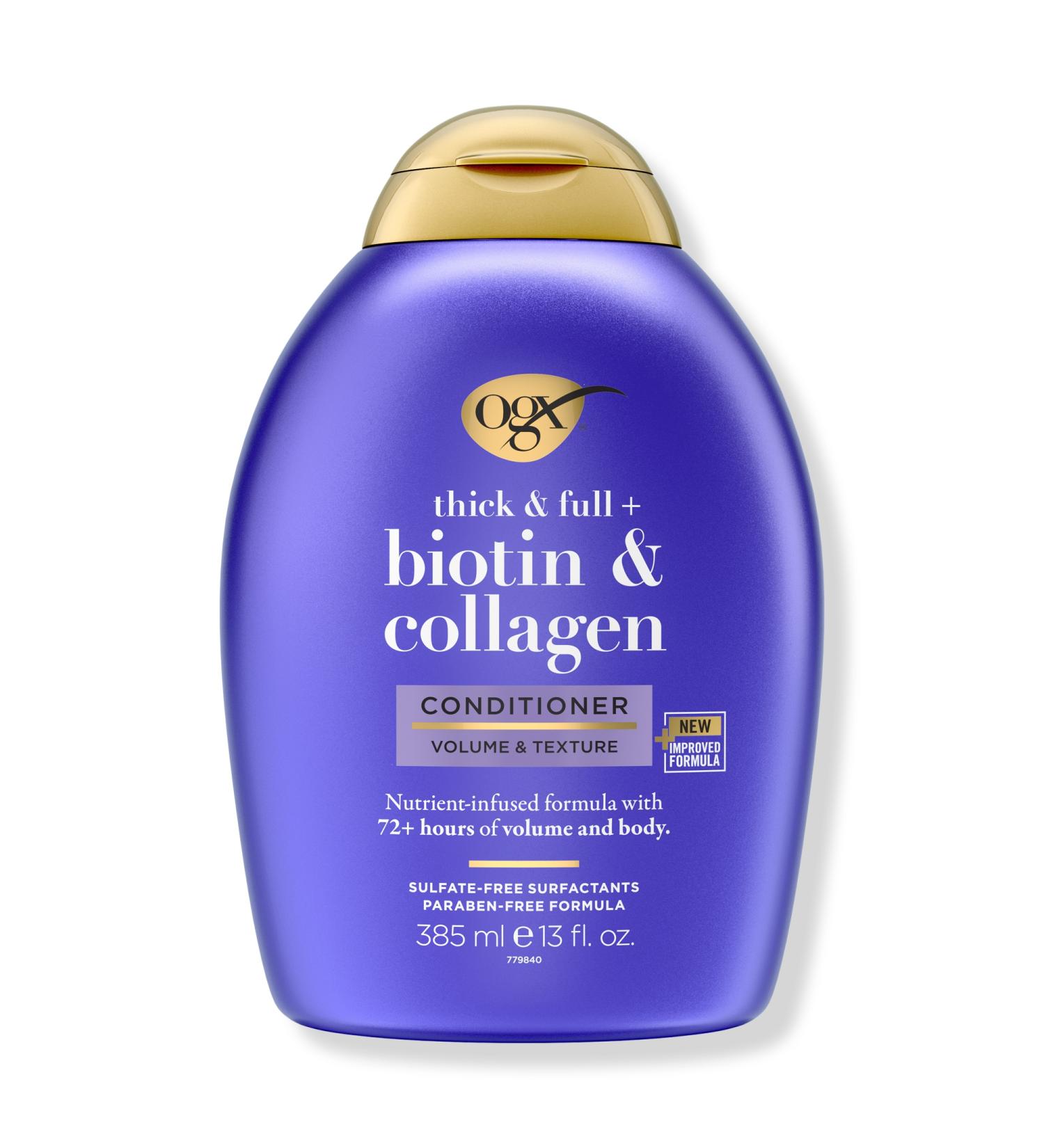 OGX Thick & Full Biotin & Collagen Conditioner 13.0 oz - Transform Your Style with the Best Innovation Today! - Buy Online on GoSupps.com