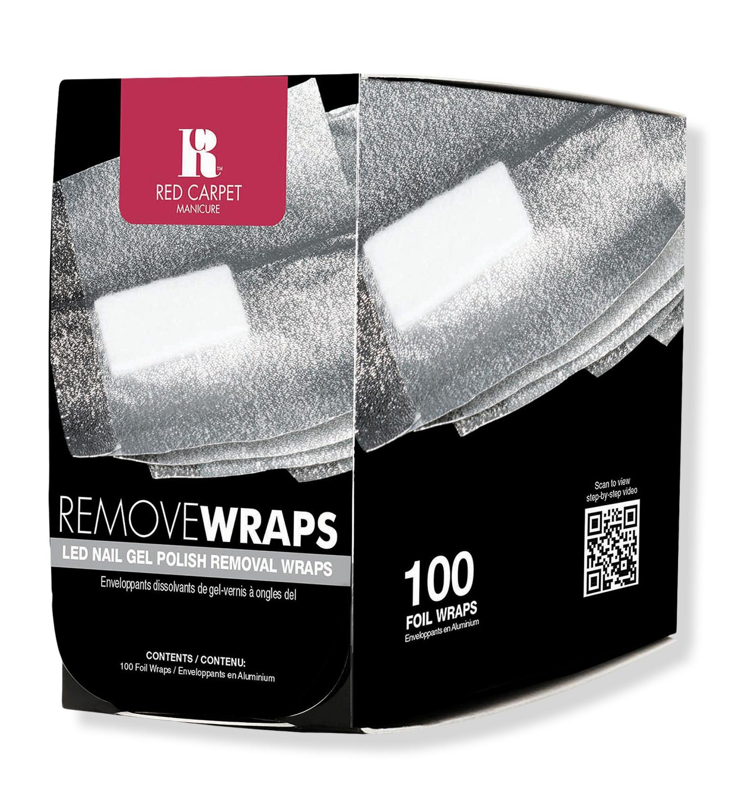 Red Carpet Manicure Nail Remover Wraps For Gel, Dip, & Tips 100 ct - Transform Your Style with the Best Innovation Today! - Buy Online on GoSupps.com