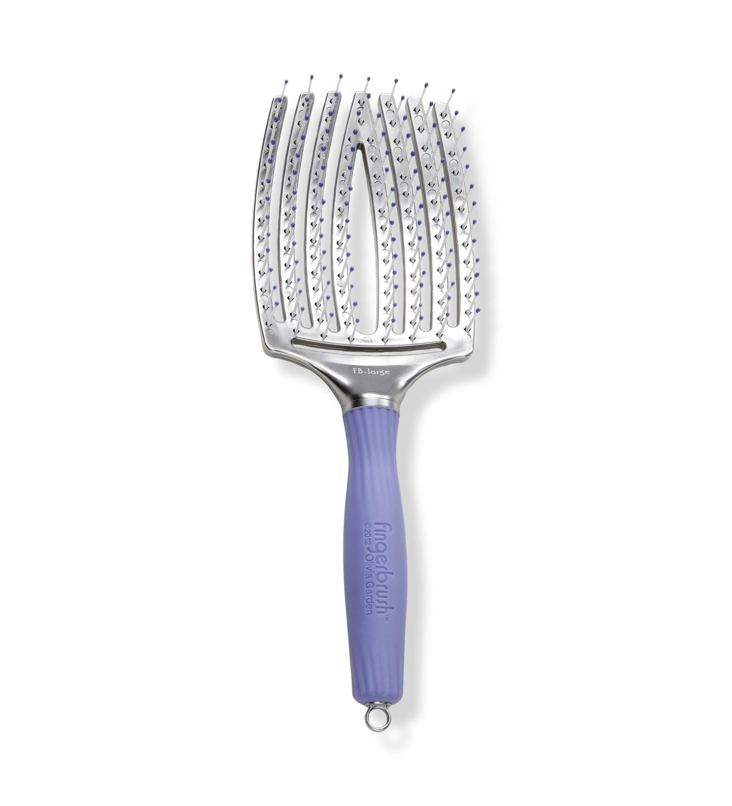 Olivia Garden FingerBrush Vented Hair Brush Large
