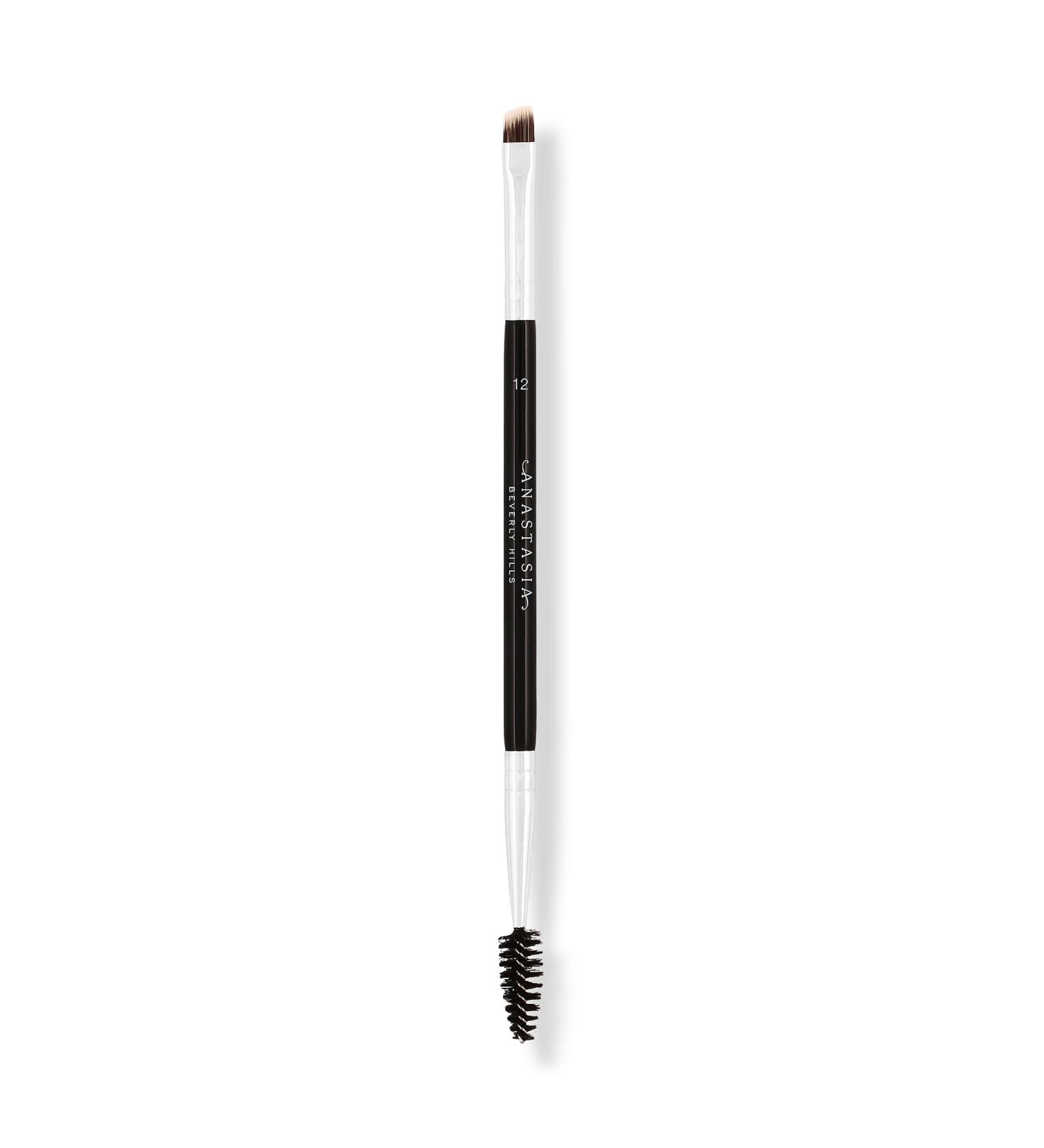 Anastasia Beverly Hills Dual-Ended Firm Angled Eyebrow Brush #12
