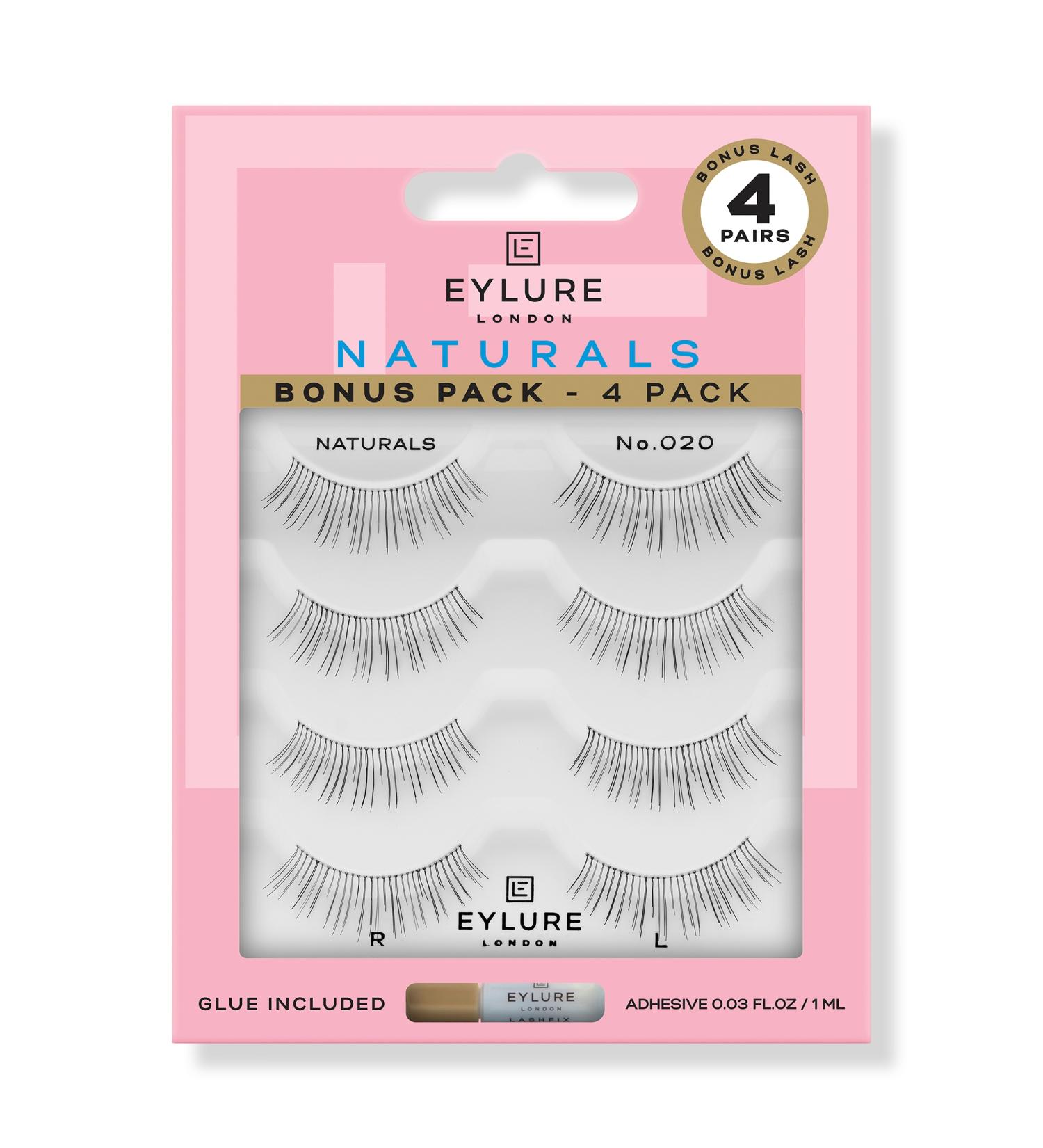 Discover Eylure Natural No. 020 Eyelashes Multipack - Elevate Your Style Instantly! - Buy Online on GoSupps.com