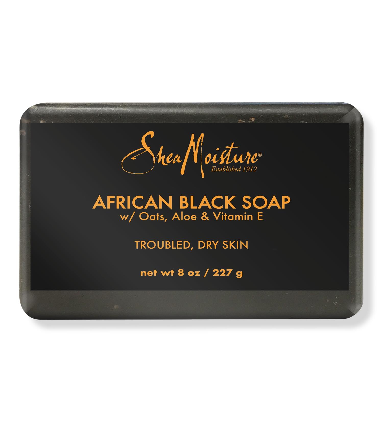 SheaMoisture African Black Soap Bar Soap 8.0 oz - Transform Your Style with the Best Innovation Today! - Buy Online on GoSupps.com