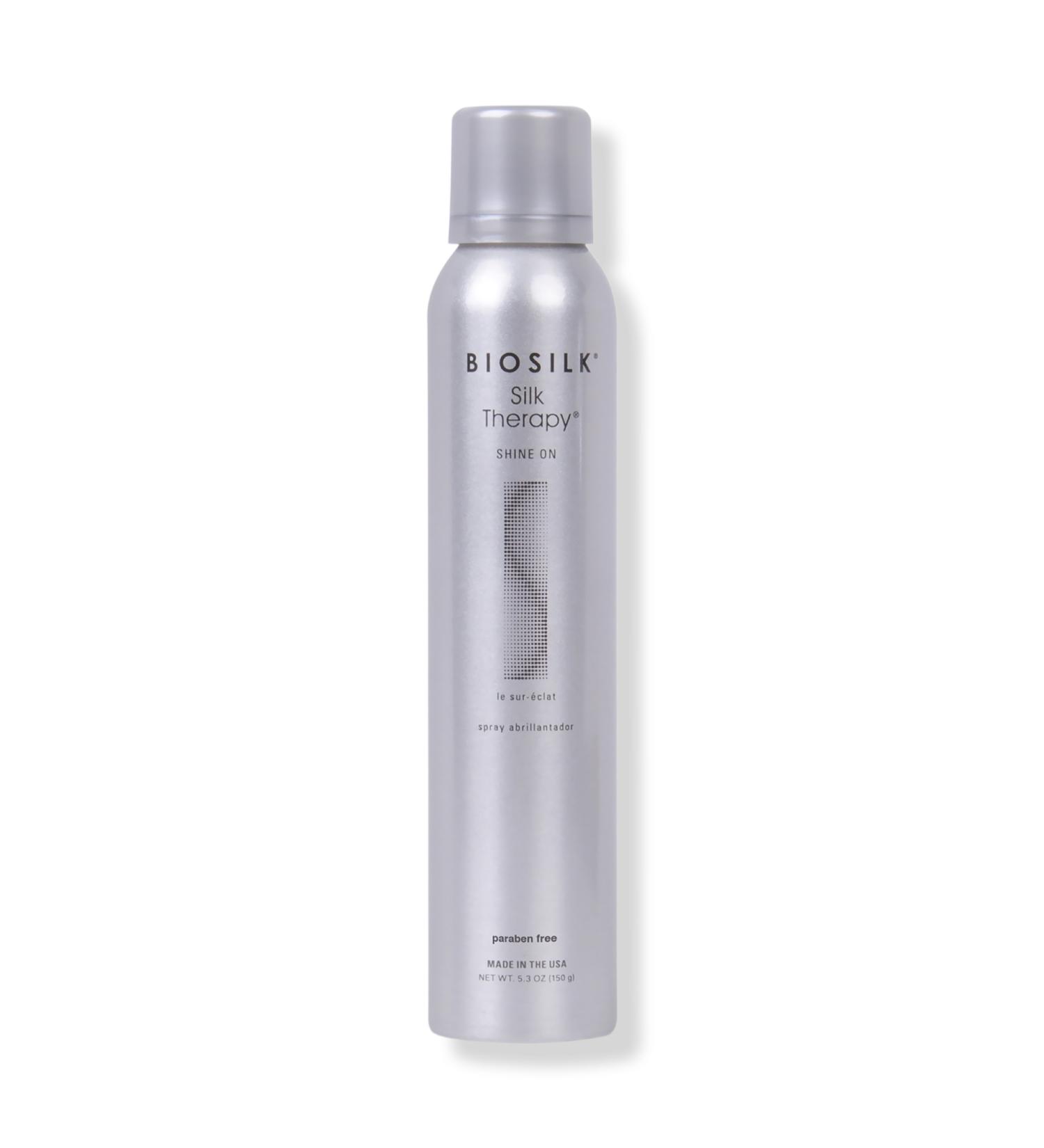 Biosilk Silk Therapy Shine On Spray 5.34 oz - Transform Your Style with the Best Innovation Today! - Buy Online on GoSupps.com