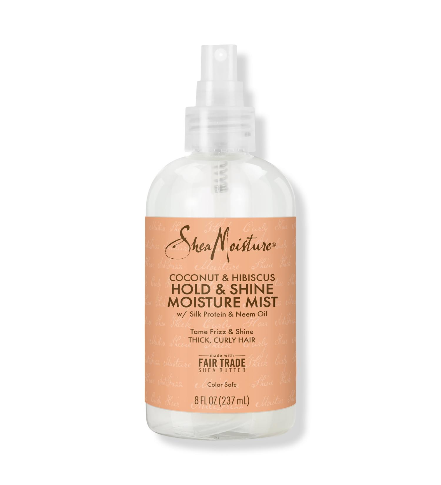 Discover SheaMoisture Hold and Shine Moisture Mist Coconut and Hibiscus for Frizz Control 8.0 oz - Elevate Your Style Instantly! - Buy Online on GoSupps.com
