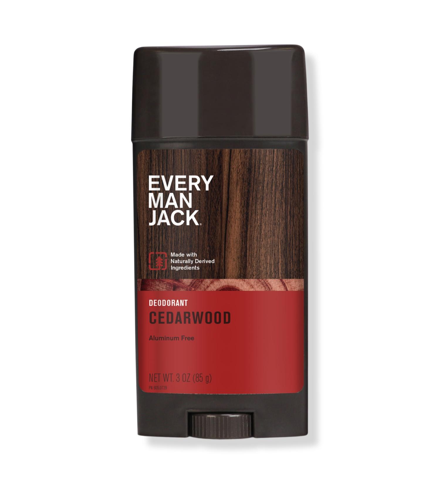 Every Man Jack Cedarwood Men's Long-Lasting Deodorant 3.0 oz - Discover Premium Quality Shop now! - Buy Online on GoSupps.com