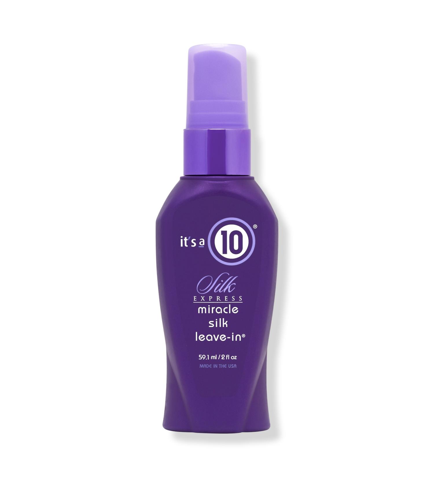 It's A 10 Travel Size Silk Express Miracle Silk Leave-In 2.0 oz