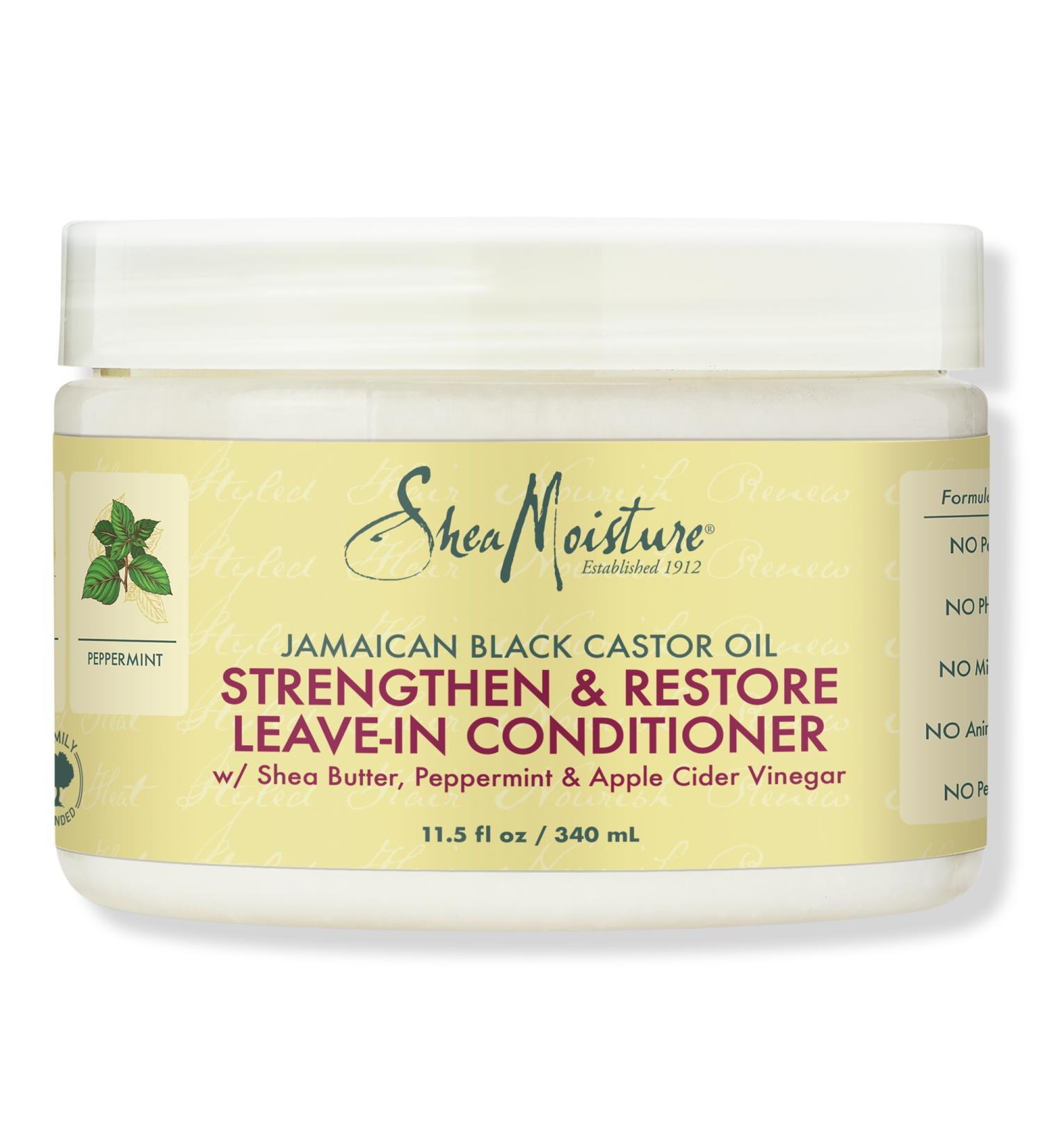 Discover SheaMoisture 100% Pure Jamaican Black Castor Oil Leave In Conditioner 11.5 oz - Elevate Your Style Instantly! - Buy Online on GoSupps.com