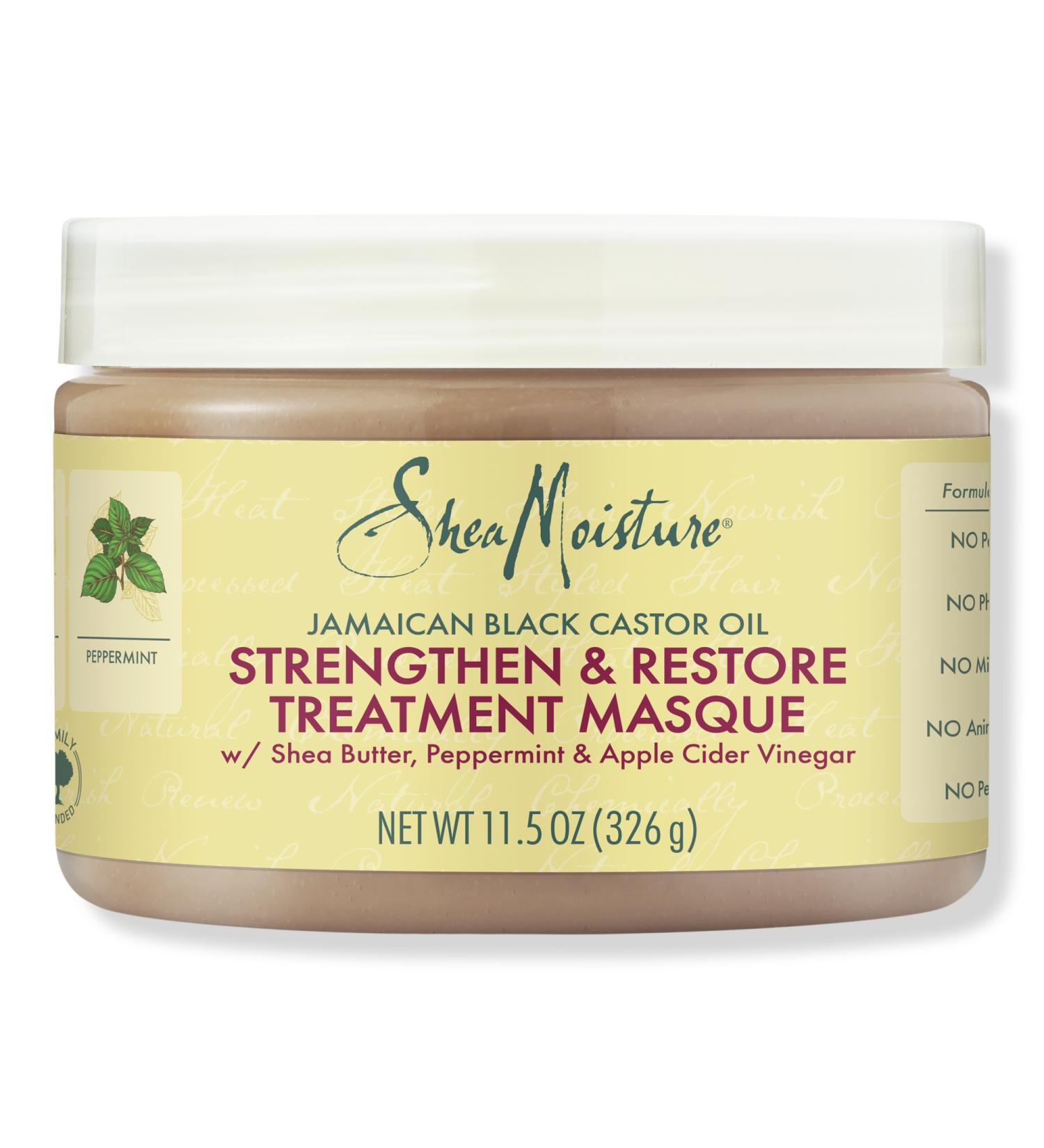 Discover SheaMoisture Jamaican Black Castor Oil Treatment Masque 11.5 oz - Elevate Your Style Instantly! - Buy Online on GoSupps.com