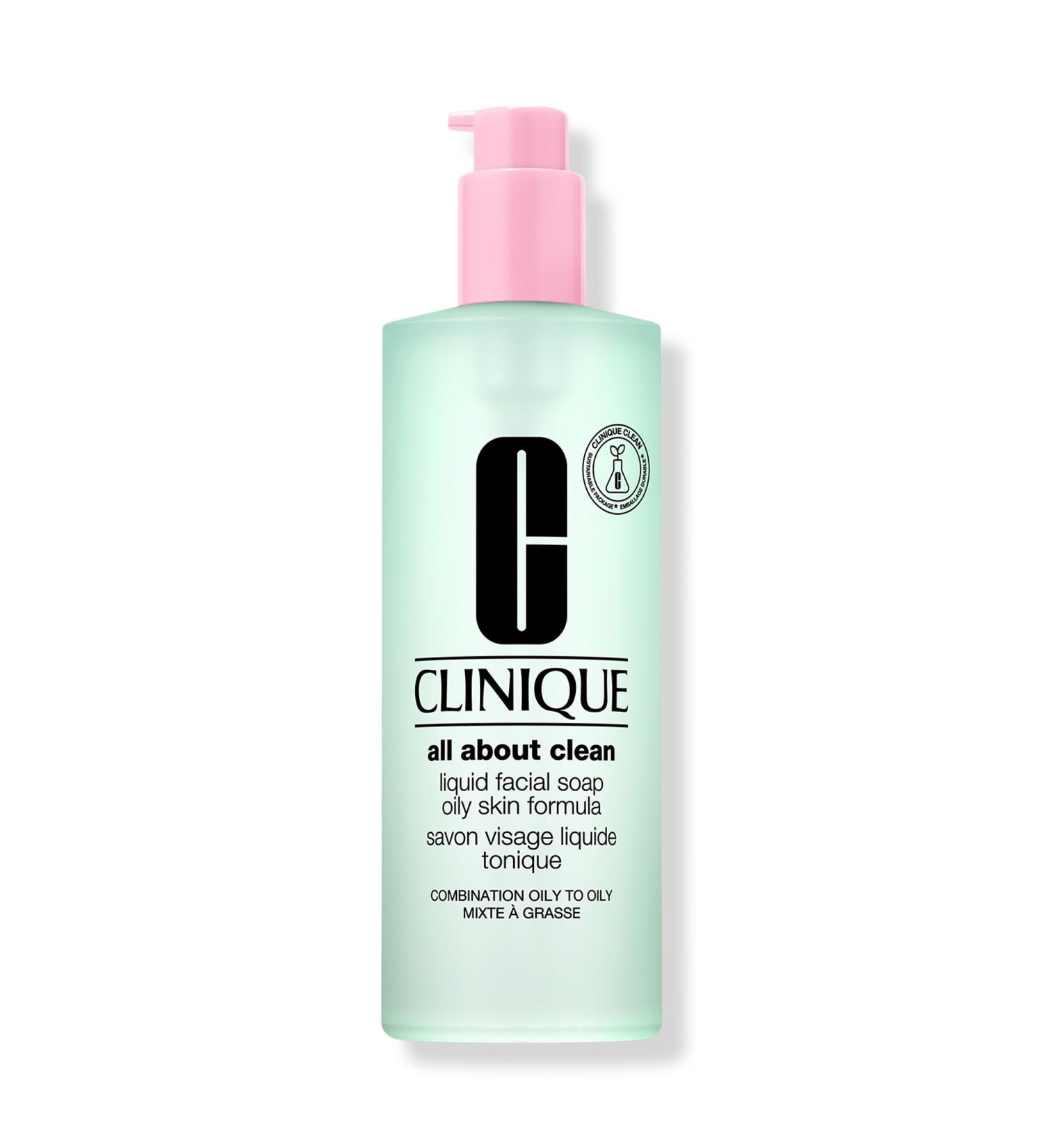 Clinique Jumbo All About Clean Liquid Facial Soap Oily 13.5 oz