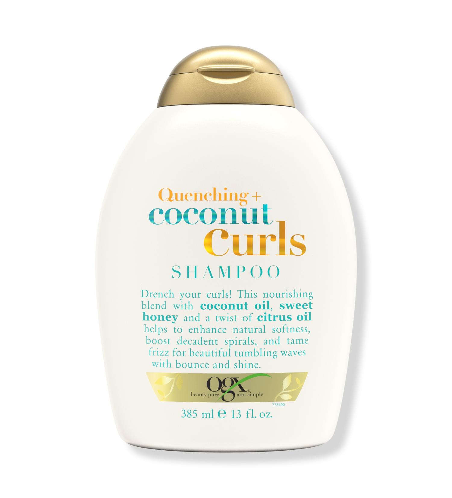 OGX Quenching + Coconut Curls Curl-Defining Shampoo 13.0 oz - Transform Your Style with the Best Innovation Today! - Buy Online on GoSupps.com
