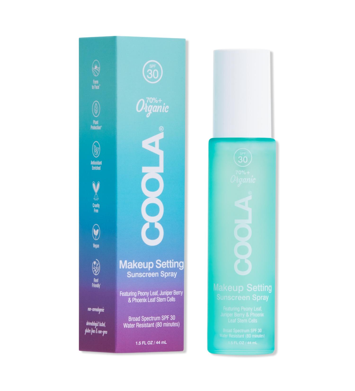 COOLA Makeup Setting Spray Organic Sunscreen SPF 30 1.5 oz - Transform Your Style with the Best Innovation Today! - Buy Online on GoSupps.com