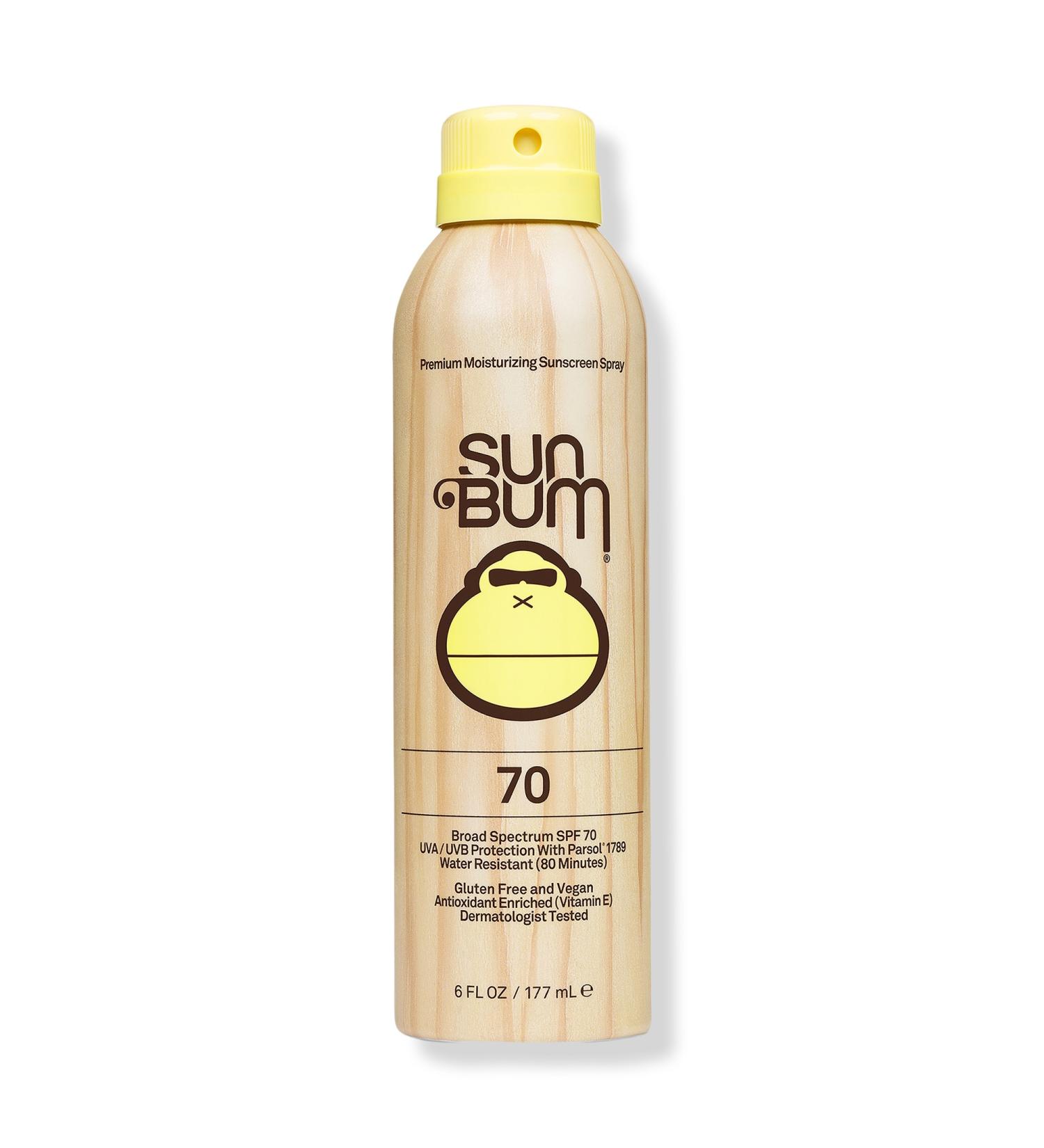 Discover Sun Bum Sunscreen Spray SPF 70 6.0 oz - Elevate Your Style Instantly! - Buy Online on GoSupps.com