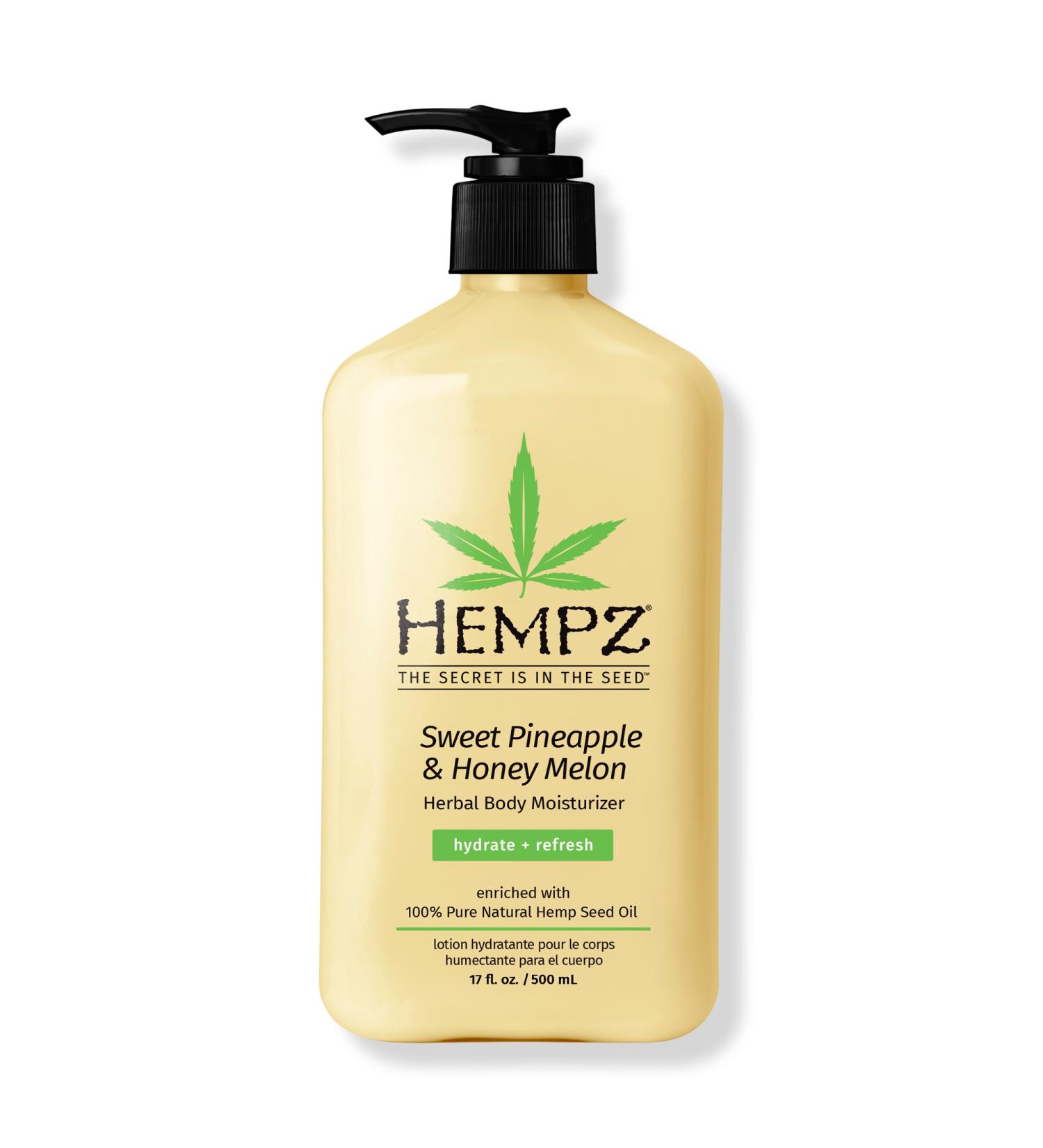 Discover Hempz Sweet Pineapple & Honey Melon Herbal Body Moisturizer 17.0 oz - Elevate Your Style Instantly! - Buy Online on GoSupps.com