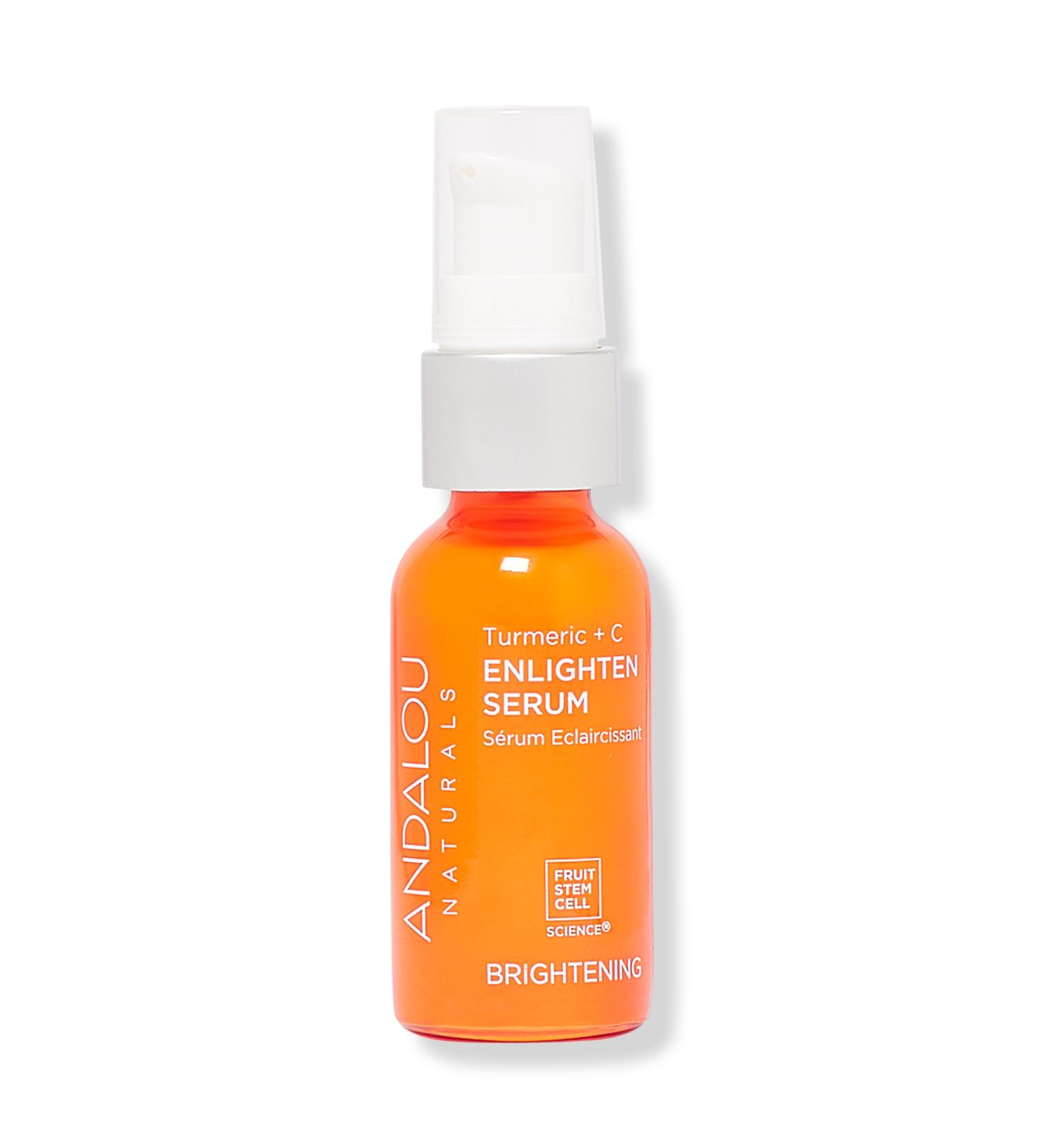 Andalou Naturals Brightening Turmeric + Vitamin C Enlighten Serum 1.1 oz - Discover Premium Quality Shop now! - Buy Online on GoSupps.com