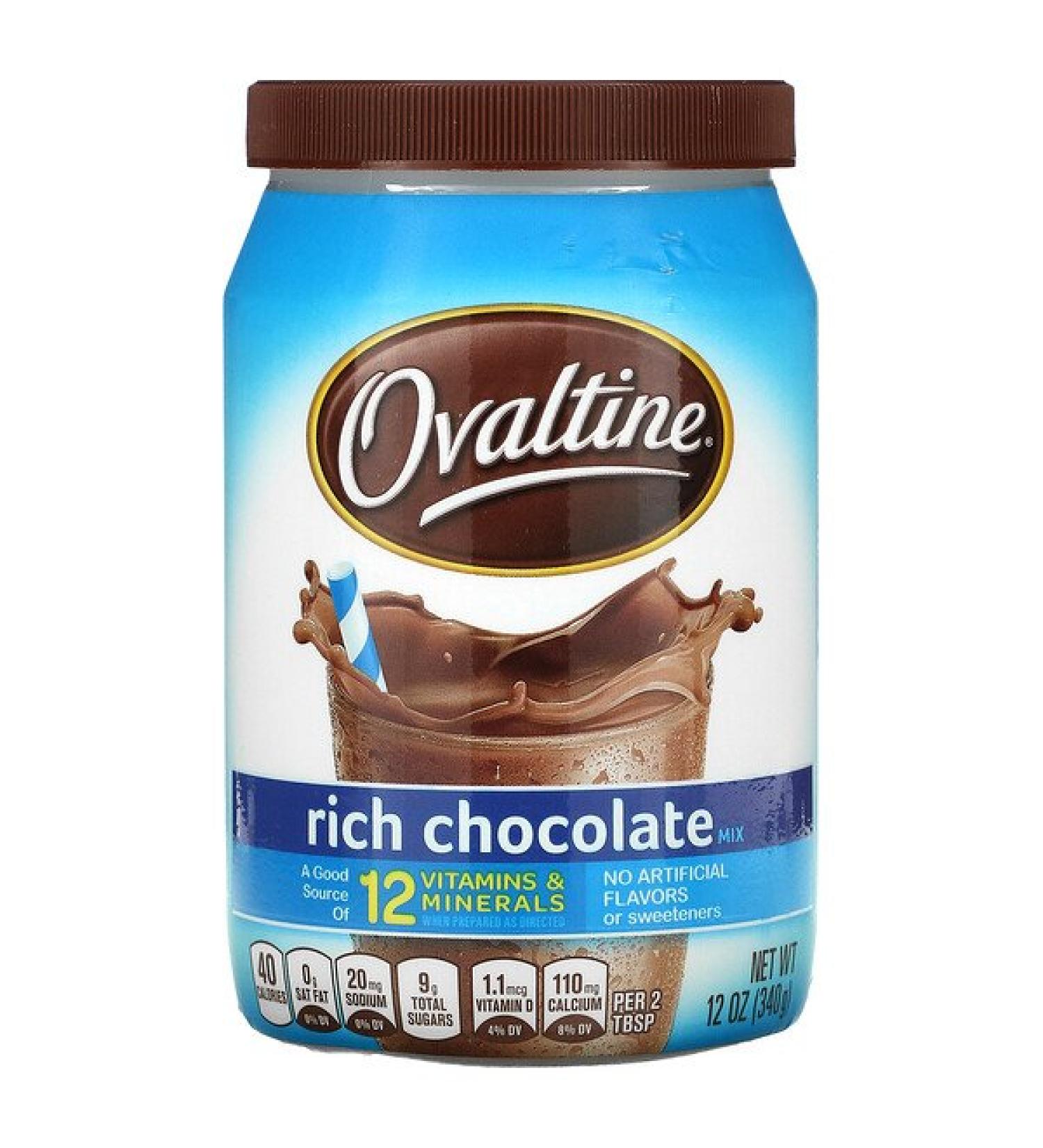 Ovaltine Rich Chocolate Mix 12 oz (340 g)