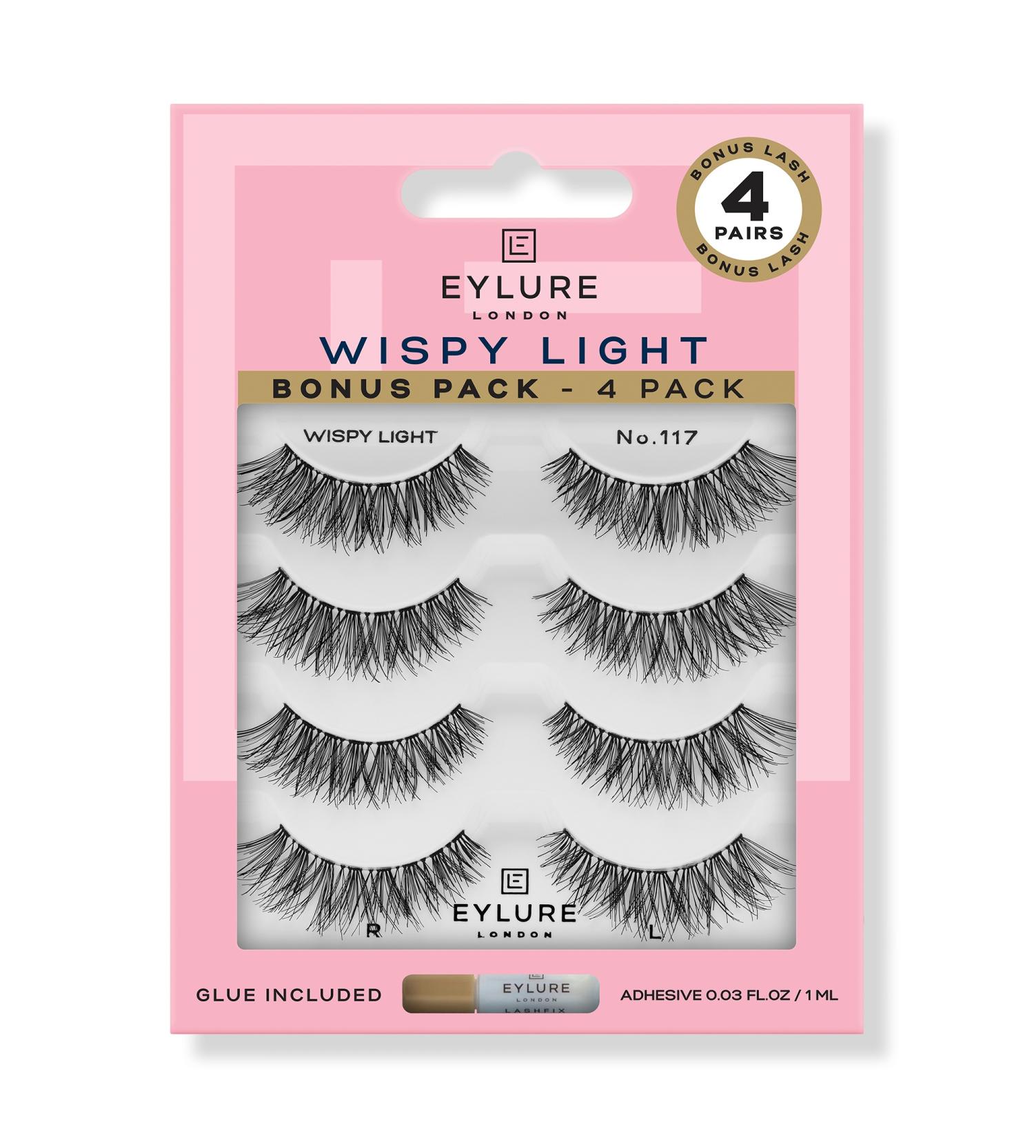 Eylure Wispy Light No. 117 Eyelashes Multipack 4 pair - Transform Your Style with the Best Innovation Today! - Buy Online on GoSupps.com