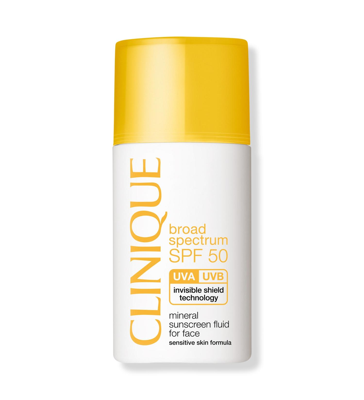 Clinique Broad Spectrum SPF 50 Mineral Sunscreen Fluid For Face 1.0 oz - Transform Your Style with the Best Innovation Today! - Buy Online on GoSupps.com