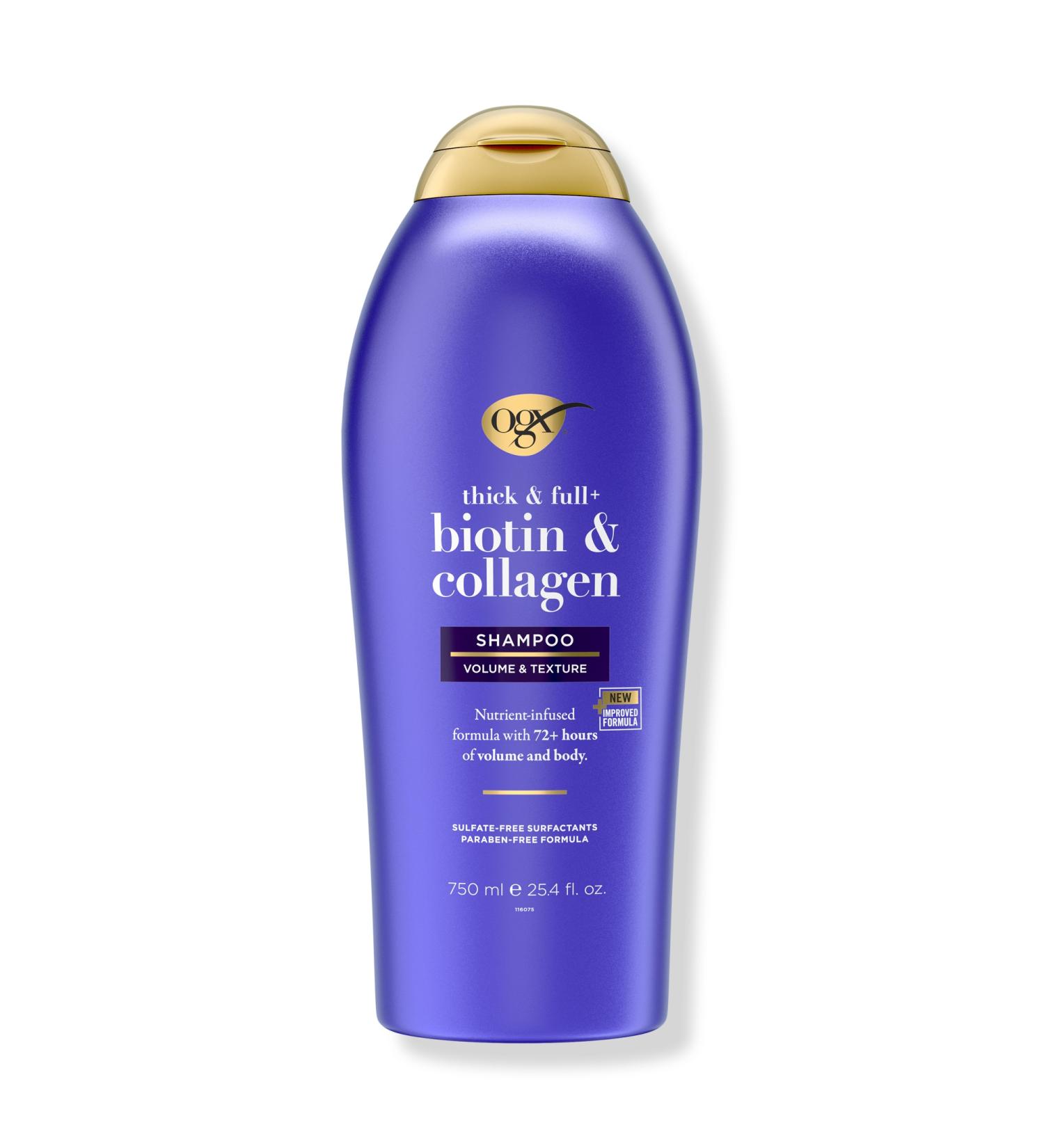 OGX Thick & Full + Biotin & Collagen Shampoo 25.4 oz - Transform Your Style with the Best Innovation Today! - Buy Online on GoSupps.com
