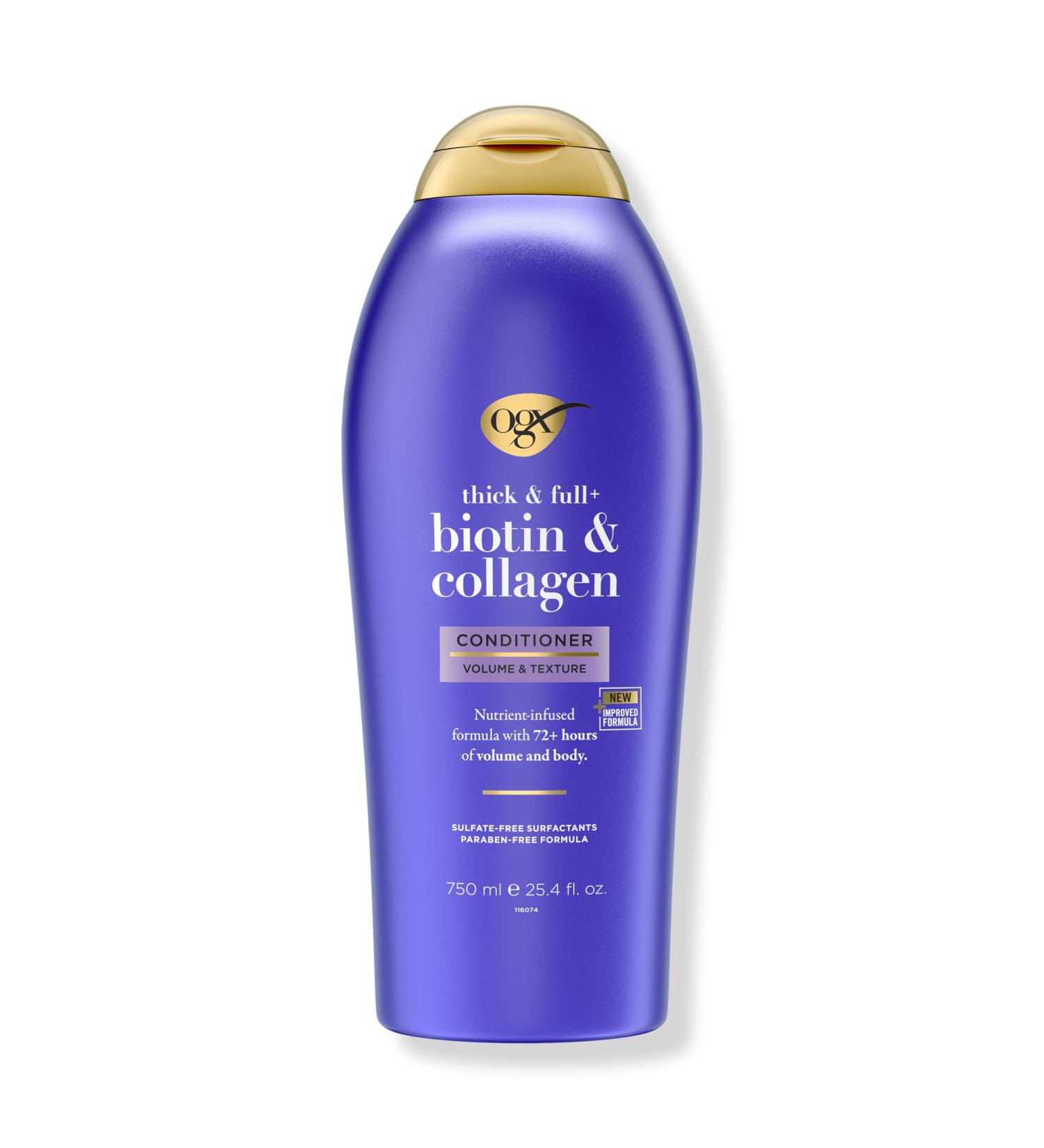 OGX Thick & Full + Biotin & Collagen Conditioner 25.4 oz - Transform Your Style with the Best Innovation Today! - Buy Online on GoSupps.com