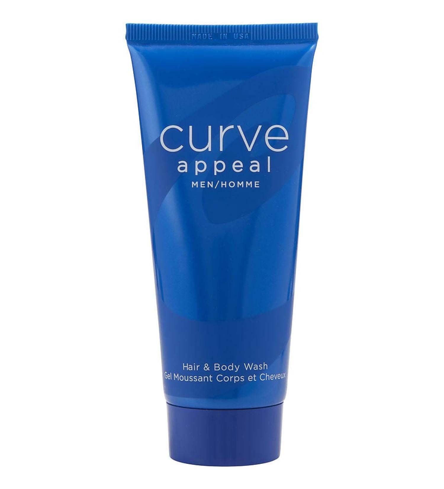 CURVE APPEAL by Liz Claiborne - HAIR & BODY WASH 3.4 OZ - MEN