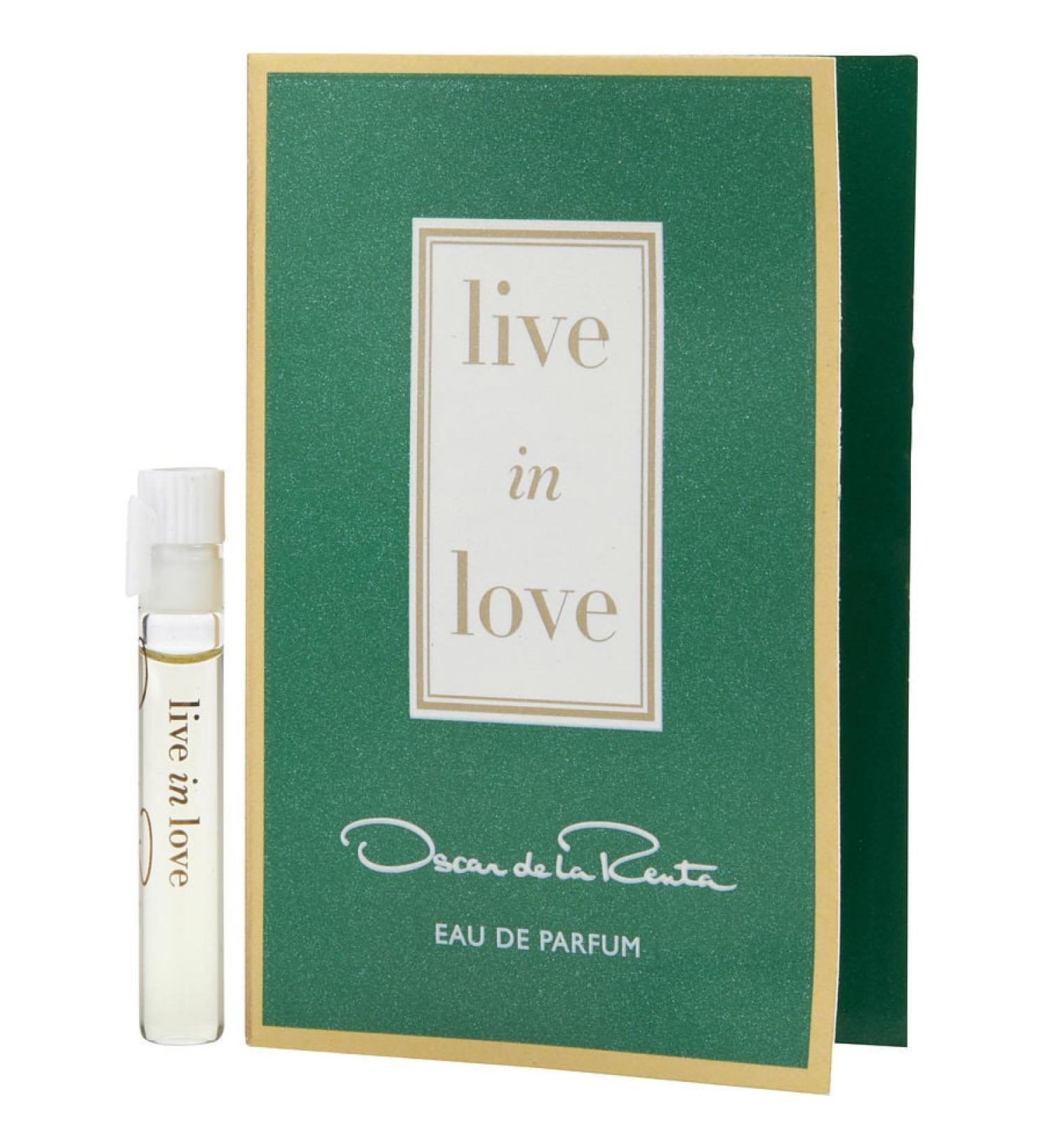 OSCAR DE LA RENTA LIVE IN LOVE by Oscar de la Renta - EAU DE PARFUM VIAL - WOMEN