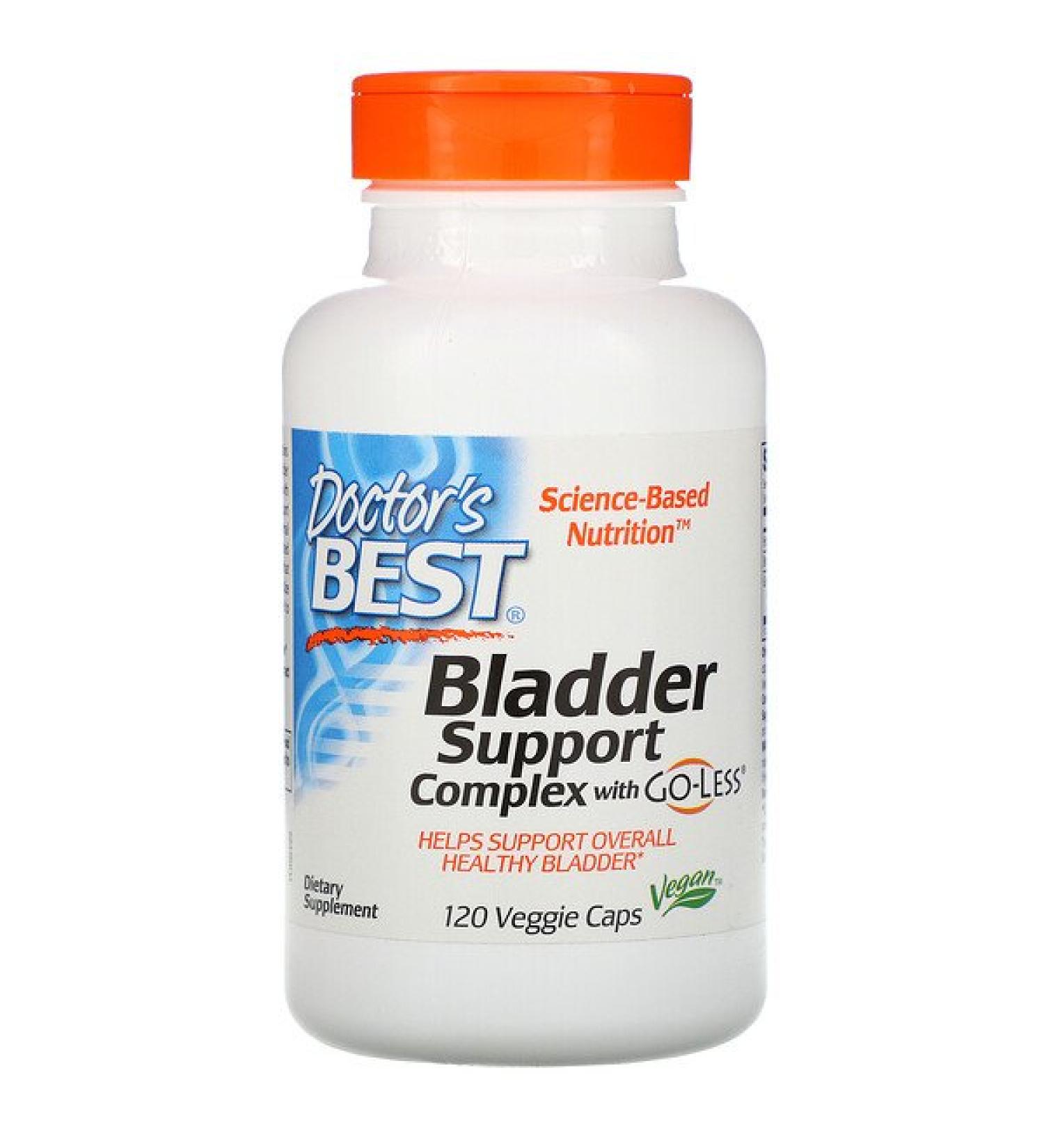 Doctor's Best Bladder Support Complex with Go-Less 120 Veggie Caps