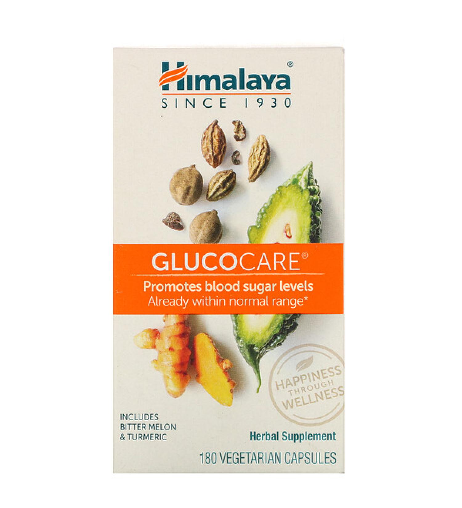 Himalaya GlucoCare 180 Vegetarian Capsules