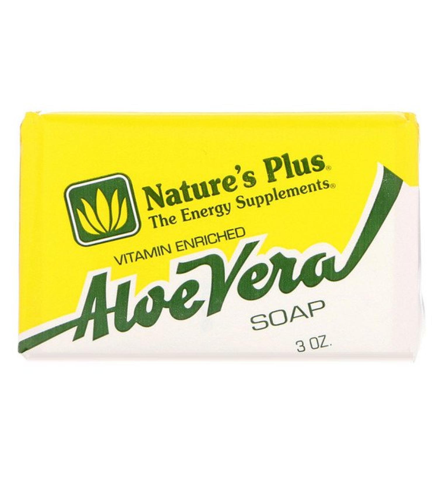 Nature's Plus Aloe Vera Soap 3 oz