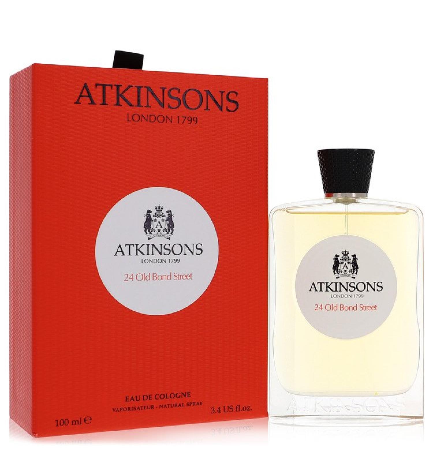 24 Old Bond Street by Atkinsons Eau De Cologne Spray 3.3 oz for Men