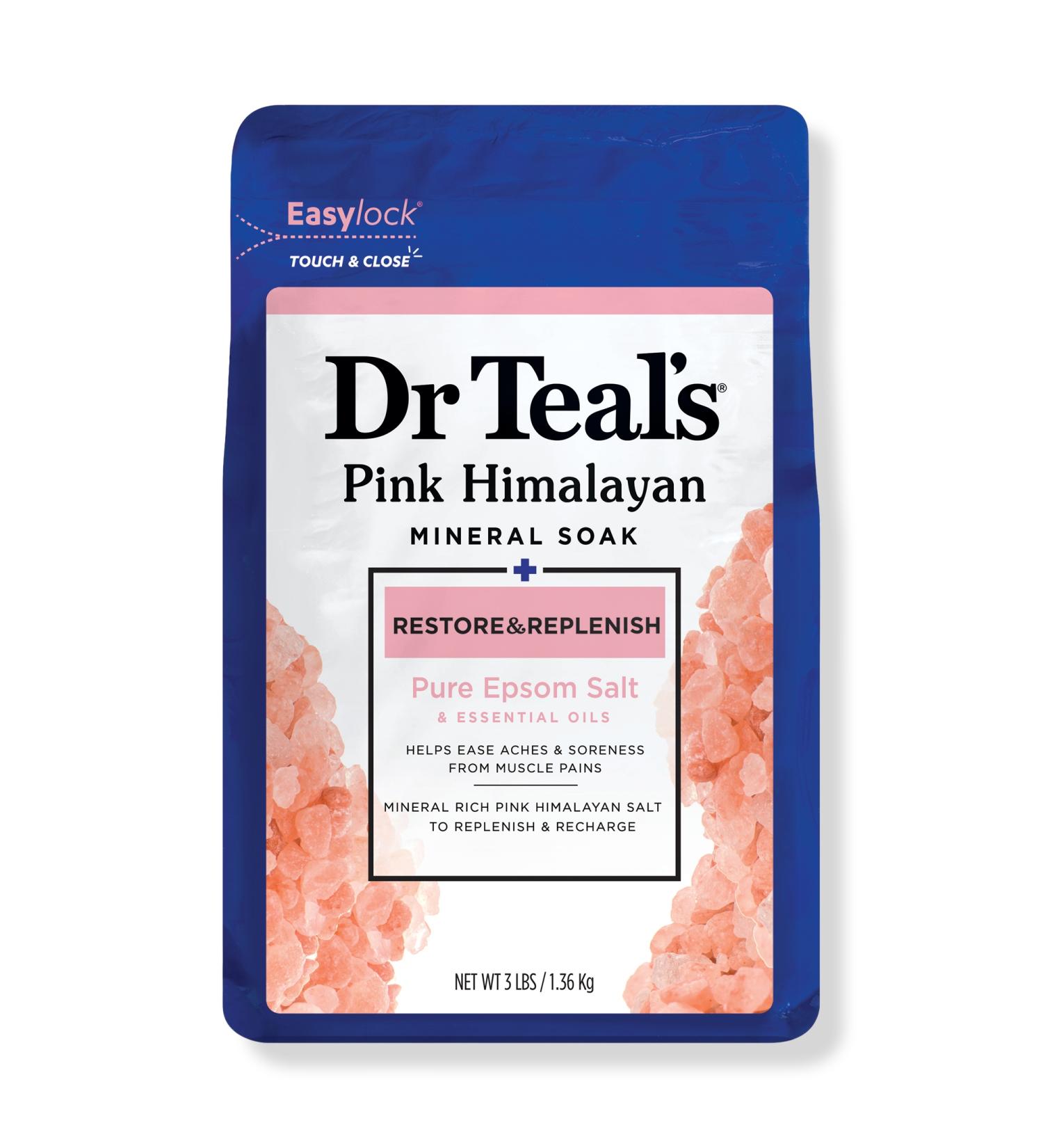Discover Dr Teal's Pink Himalayan Mineral Soak 48.0 oz - Elevate Your Style Instantly! - Buy Online on GoSupps.com