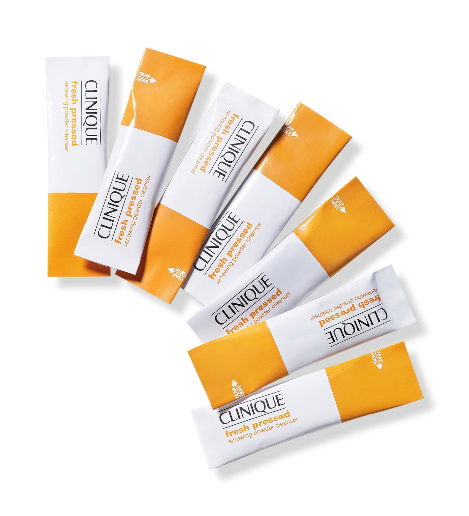 Clinique Fresh Pressed Renewing Powder Cleanser with Pure Vitamin C 0.49 oz - Transform Your Style with the Best Innovation Today! - Buy Online on GoSupps.com