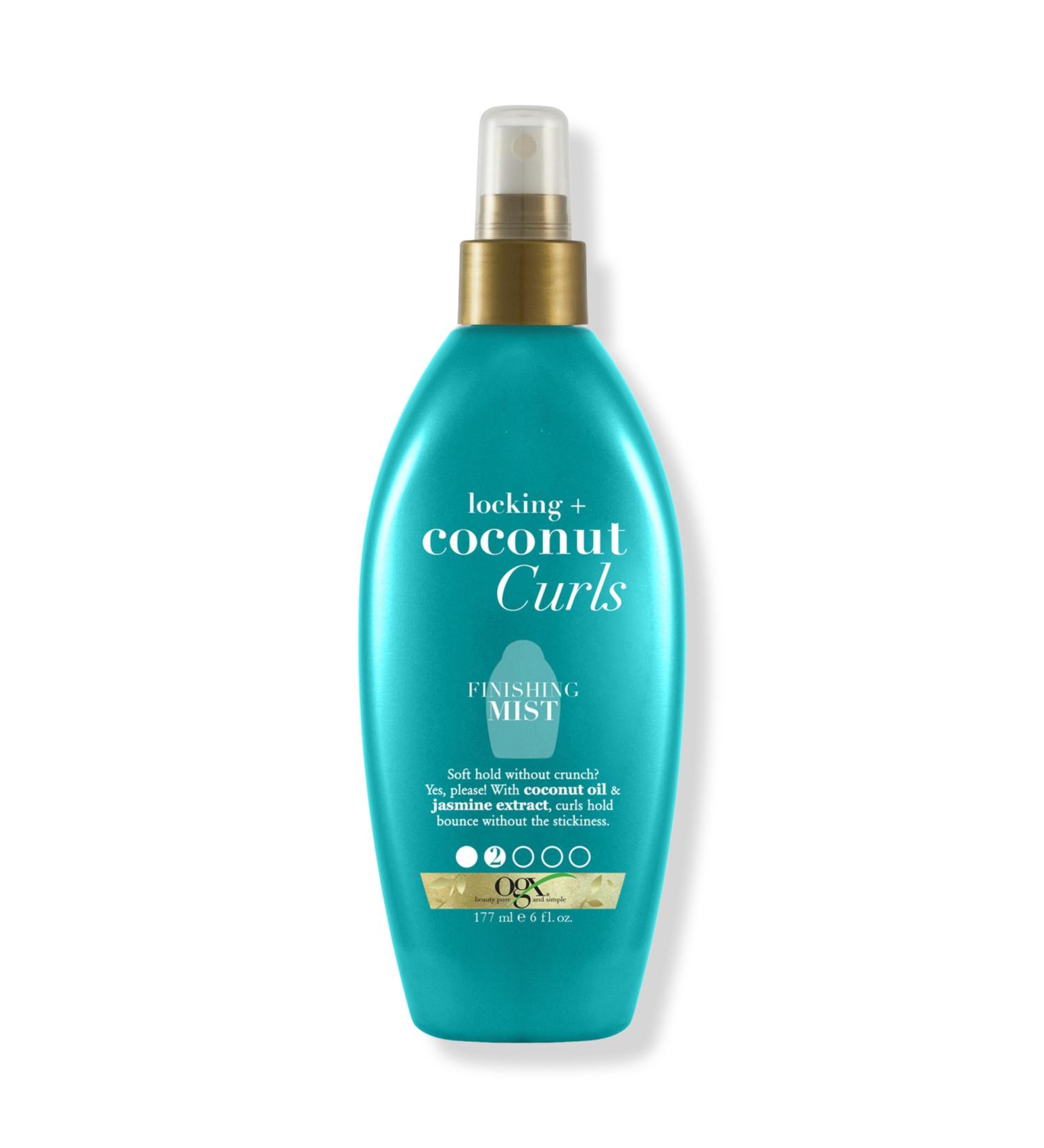 Discover OGX Locking + Coconut Curls Finishing Mist 6 oz - Elevate Your Style Instantly! - Buy Online on GoSupps.com
