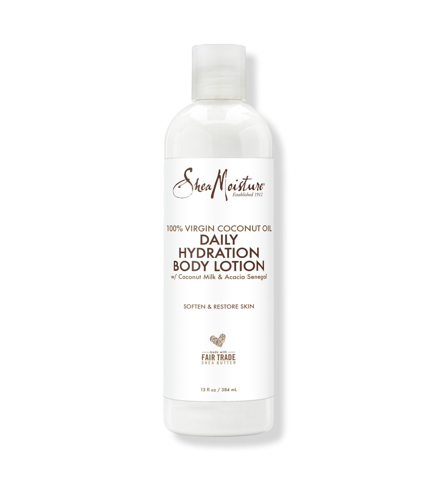 SheaMoisture 100% Virgin Coconut Oil Daily Hydration Body Lotion 13.0 oz - Transform Your Style with the Best Innovation Today! - Buy Online on GoSupps.com