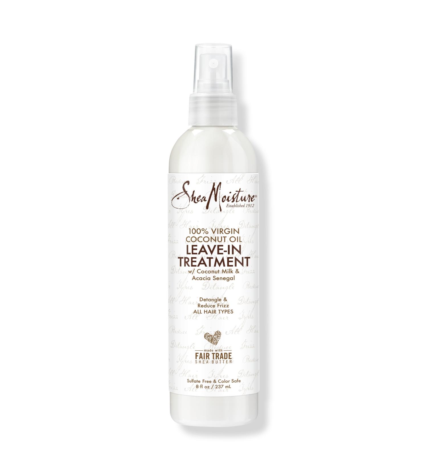 SheaMoisture 100% Virgin Coconut Oil Daily Hydration Leave-In Treatment 8.0 oz - Transform Your Style with the Best Innovation Today! - Buy Online on GoSupps.com