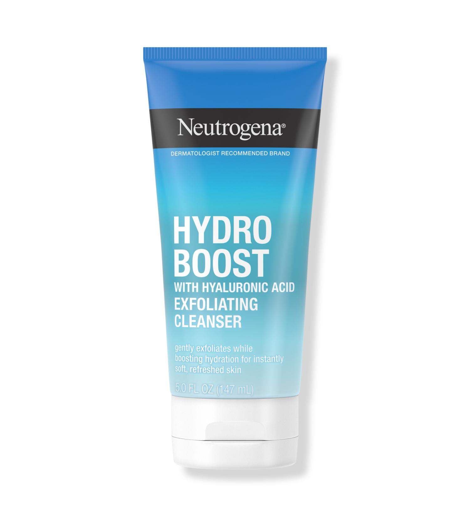 Neutrogena Hydro Boost Gentle Exfoliating Facial Cleanser 5.0 oz - Transform Your Style with the Best Innovation Today! - Buy Online on GoSupps.com