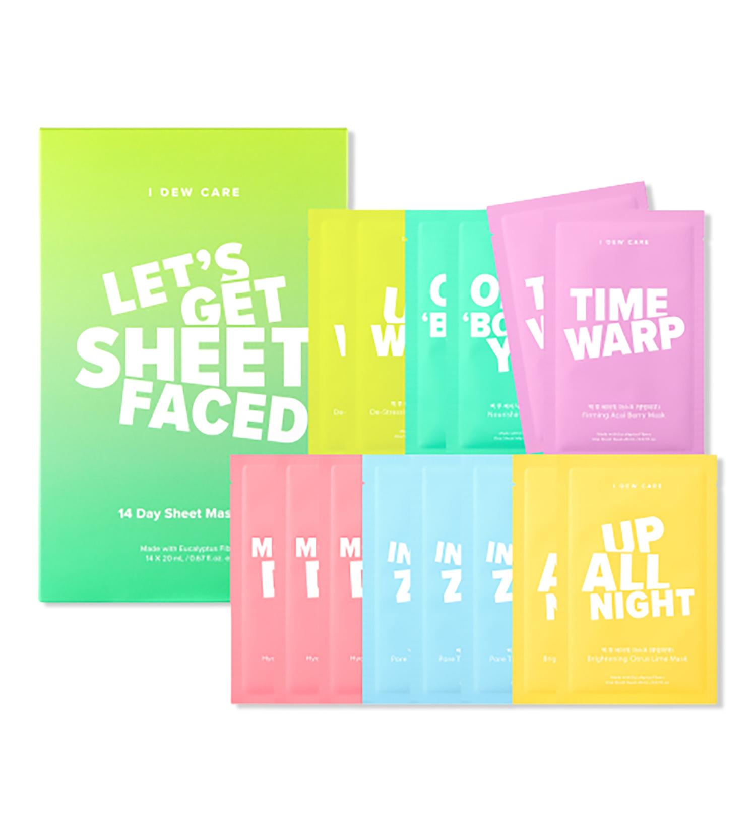 I Dew Care Let's Get Sheet Faced Sheet Mask Set - Discover Premium Quality Shop now! - Buy Online on GoSupps.com