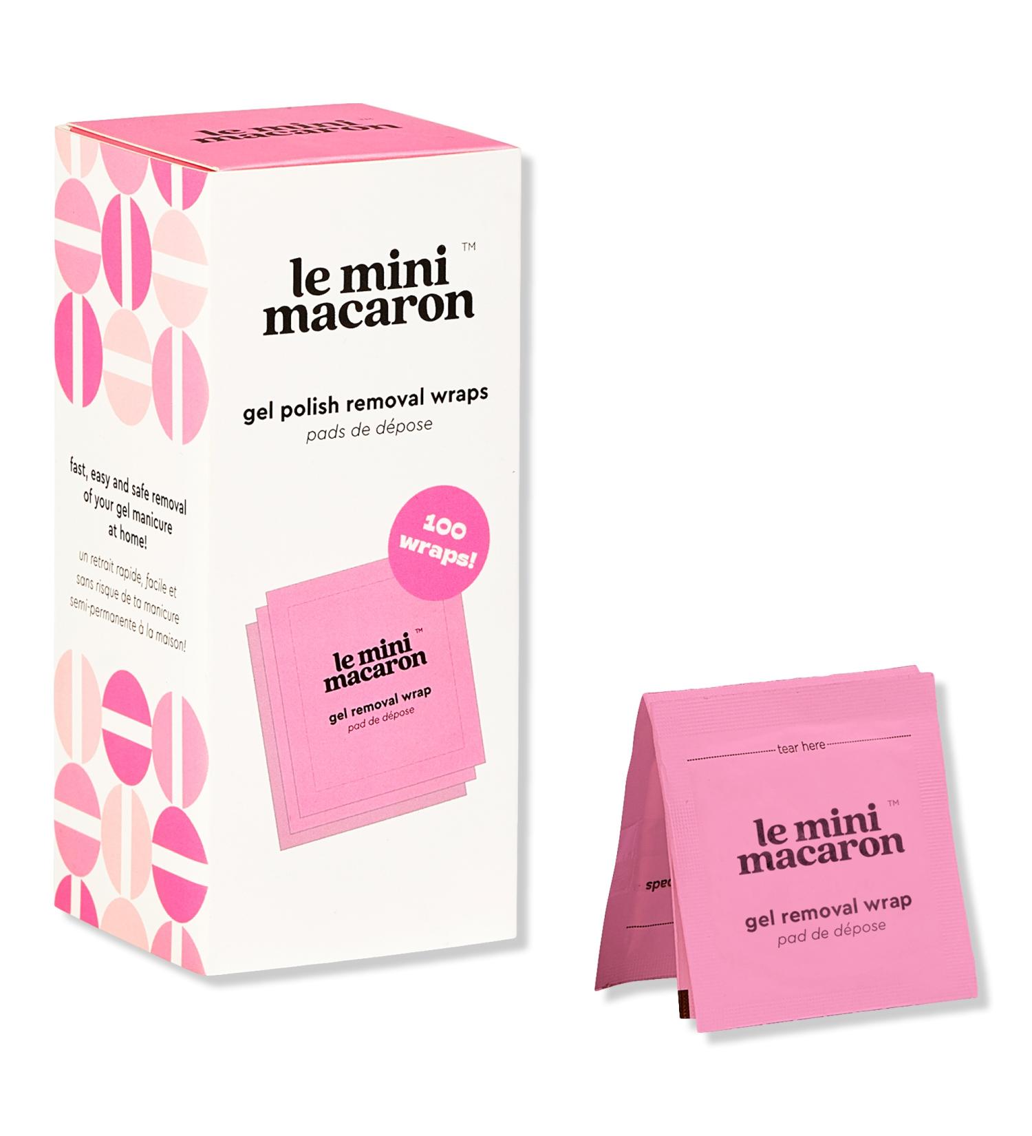 Le Mini Macaron Mess-Free Gel Polish Remover Wraps 0.33 oz - Transform Your Style with the Best Innovation Today! - Buy Online on GoSupps.com
